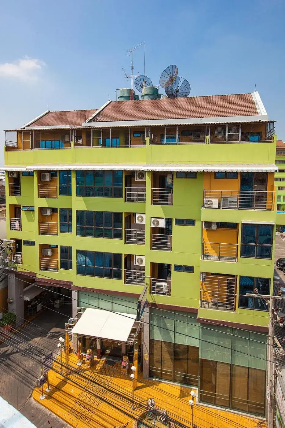 Bird's eye view in The Aiyapura Bangkok Bird's eye view in The Aiyapura Bangkok