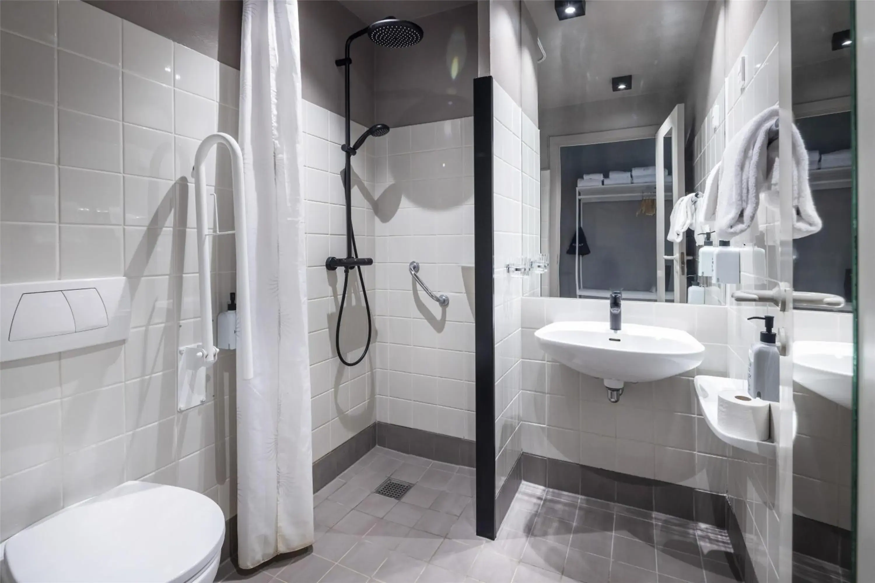 Bathroom in Scandic Ringsted Bathroom in Scandic Ringsted