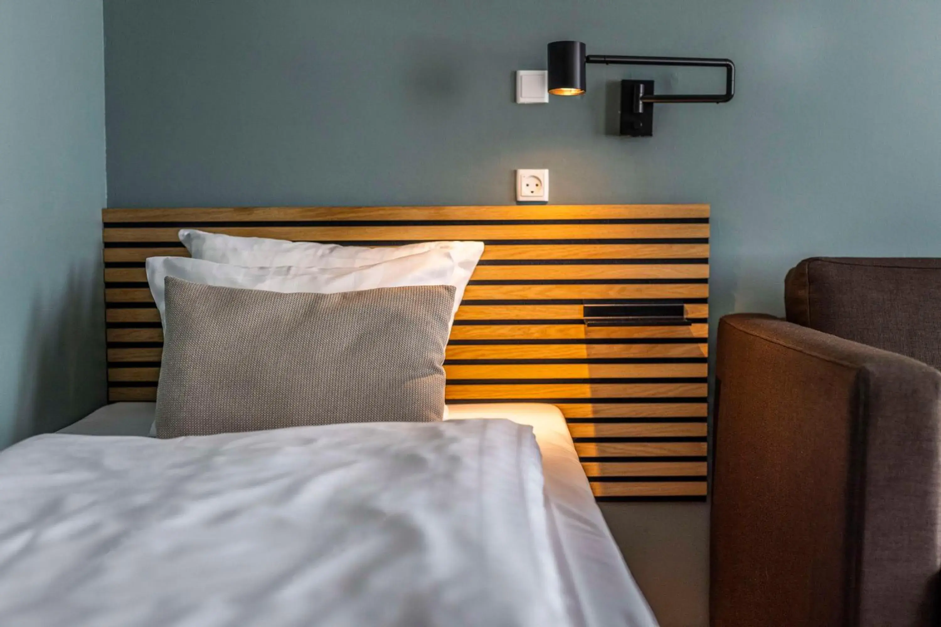 Bedroom, Bed in Scandic Ringsted Bedroom, Bed in Scandic Ringsted