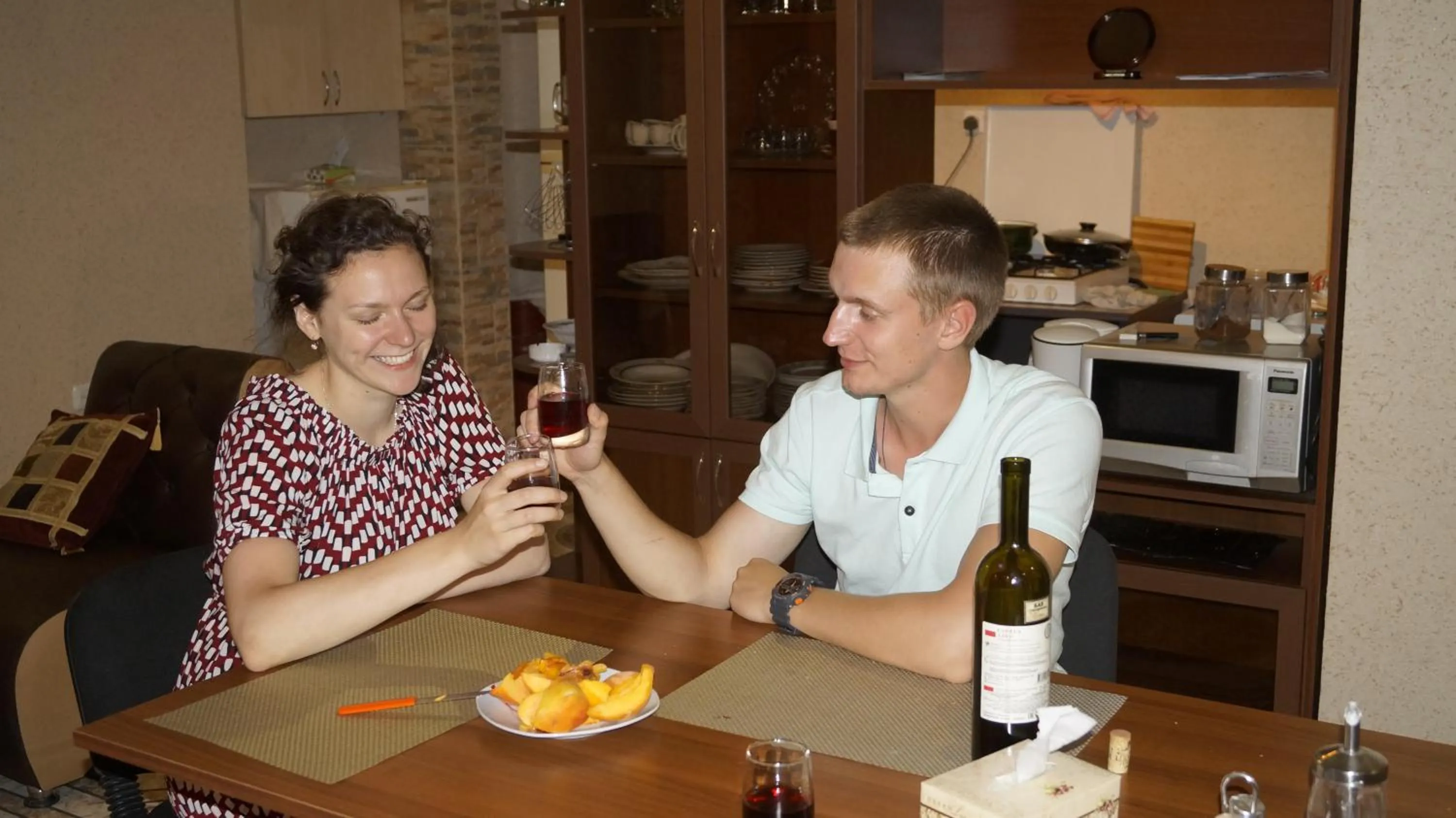 Communal lounge/ TV room in Komitas Avenue Guest House