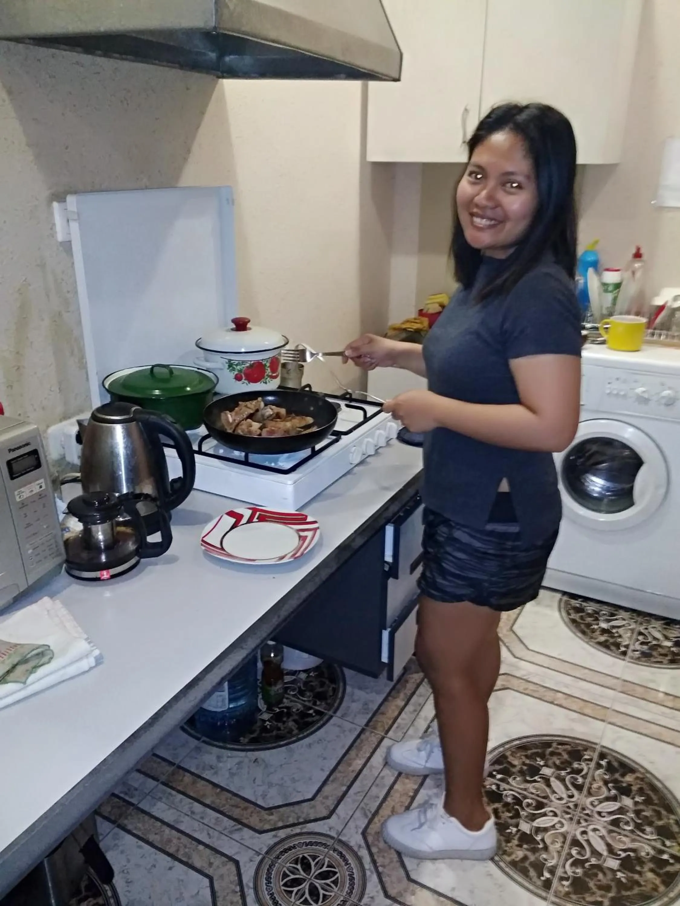 People in Komitas Avenue Guest House