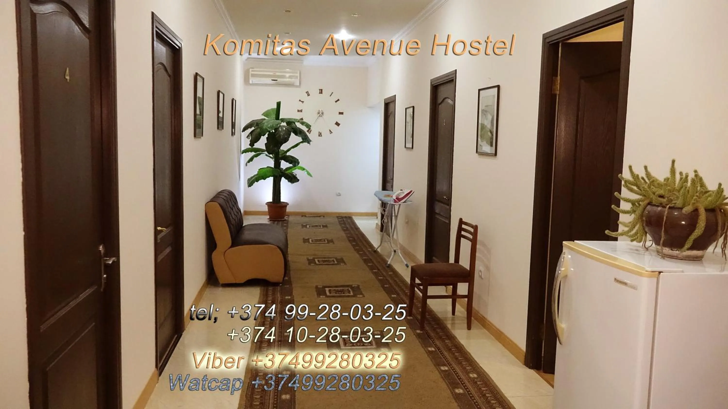 Lobby or reception in Komitas Avenue Guest House