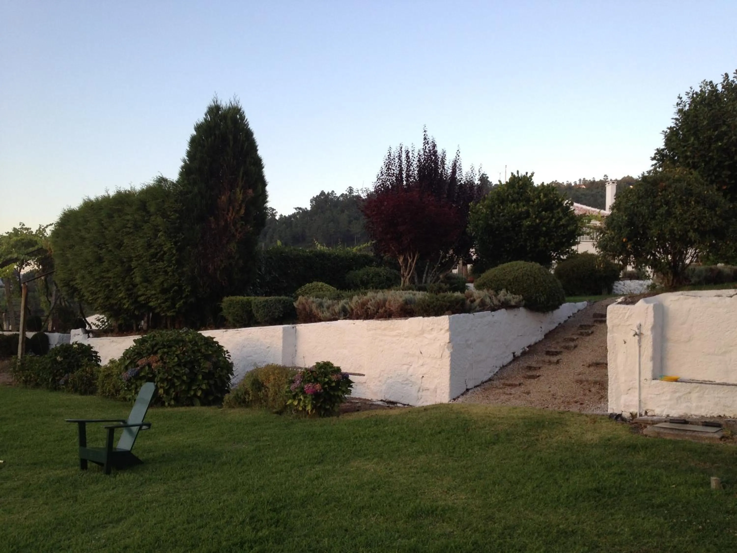 Pool view in Quinta da Calçada