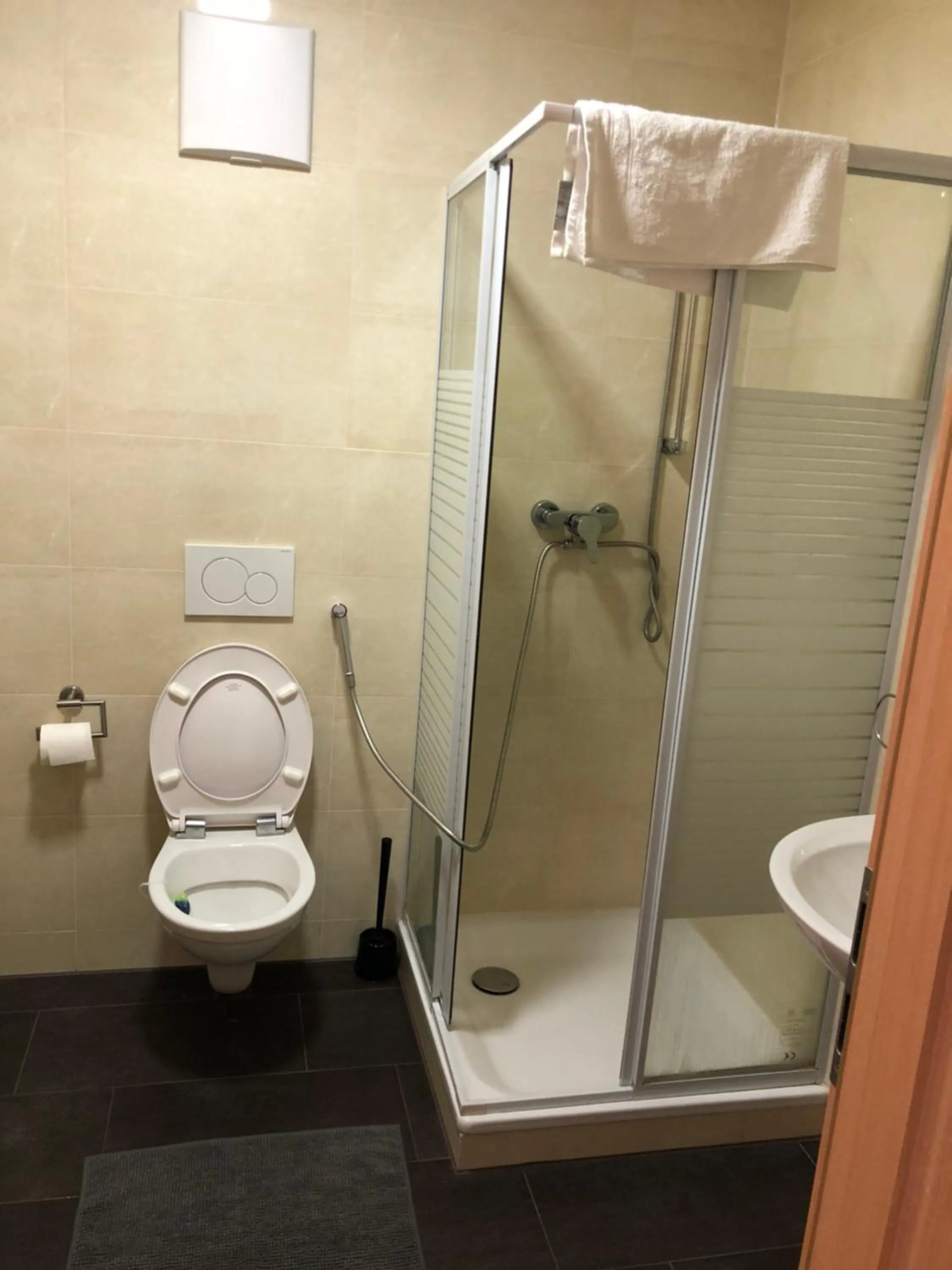 Shower in Sahara Falcon