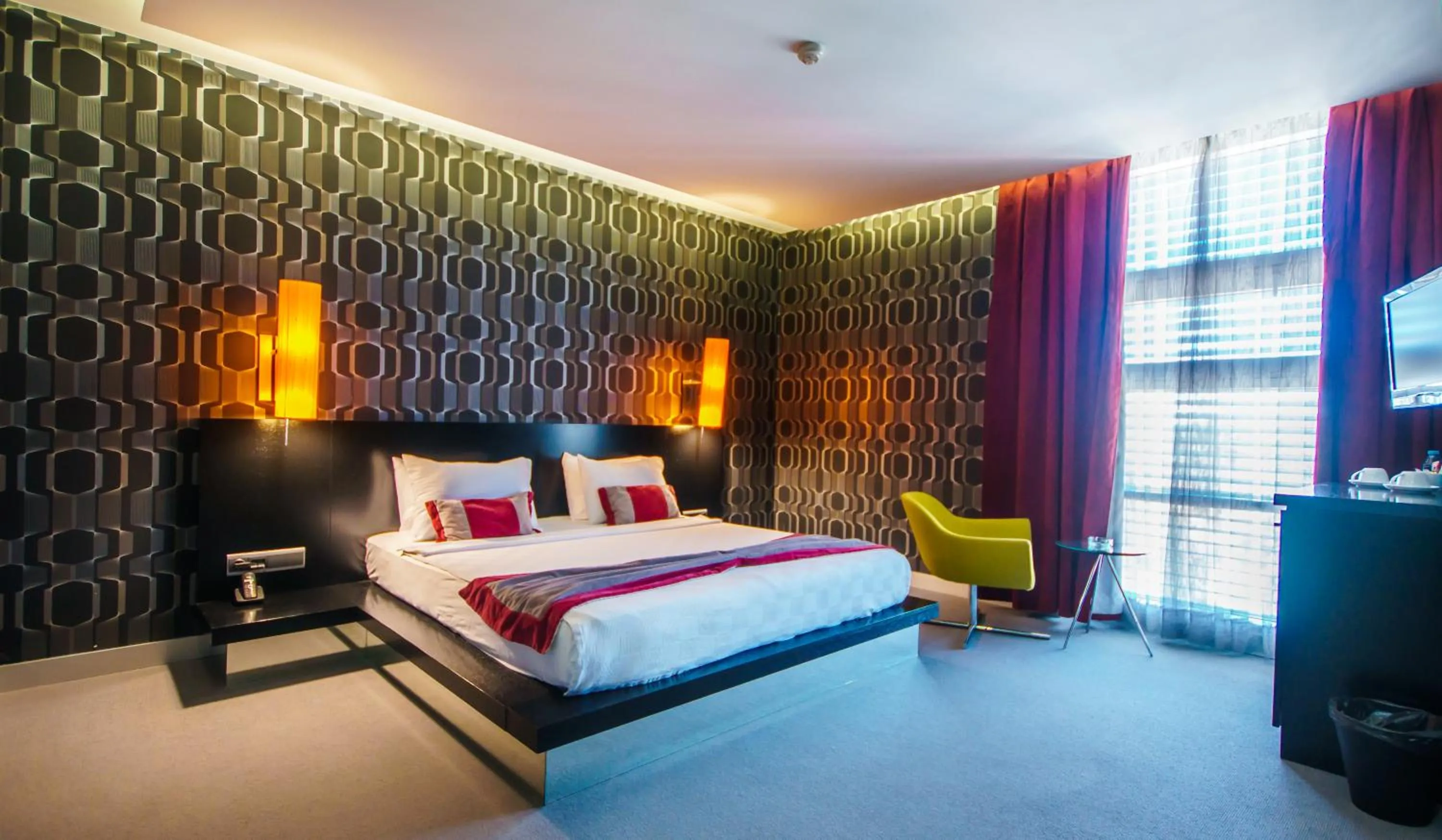 Bed in Vernazza Suites