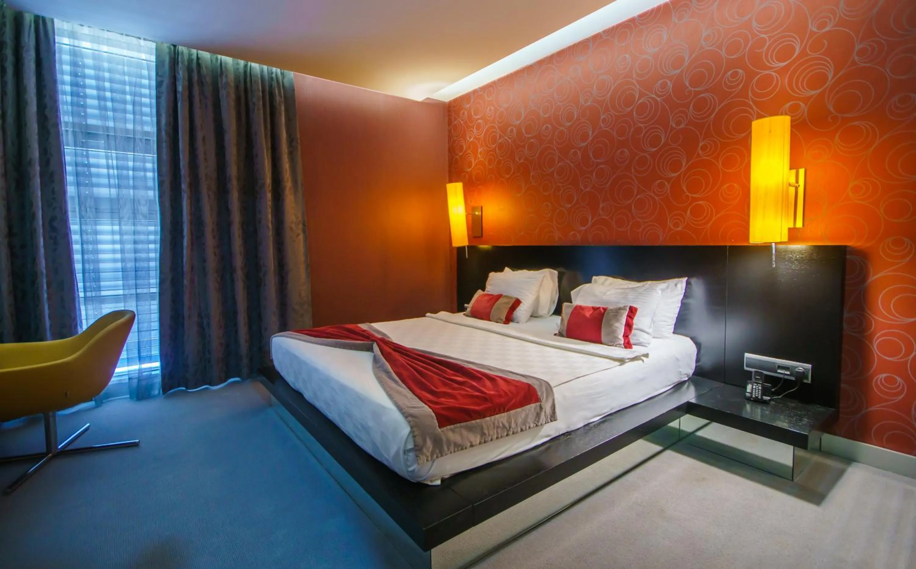 Bed in Vernazza Suites