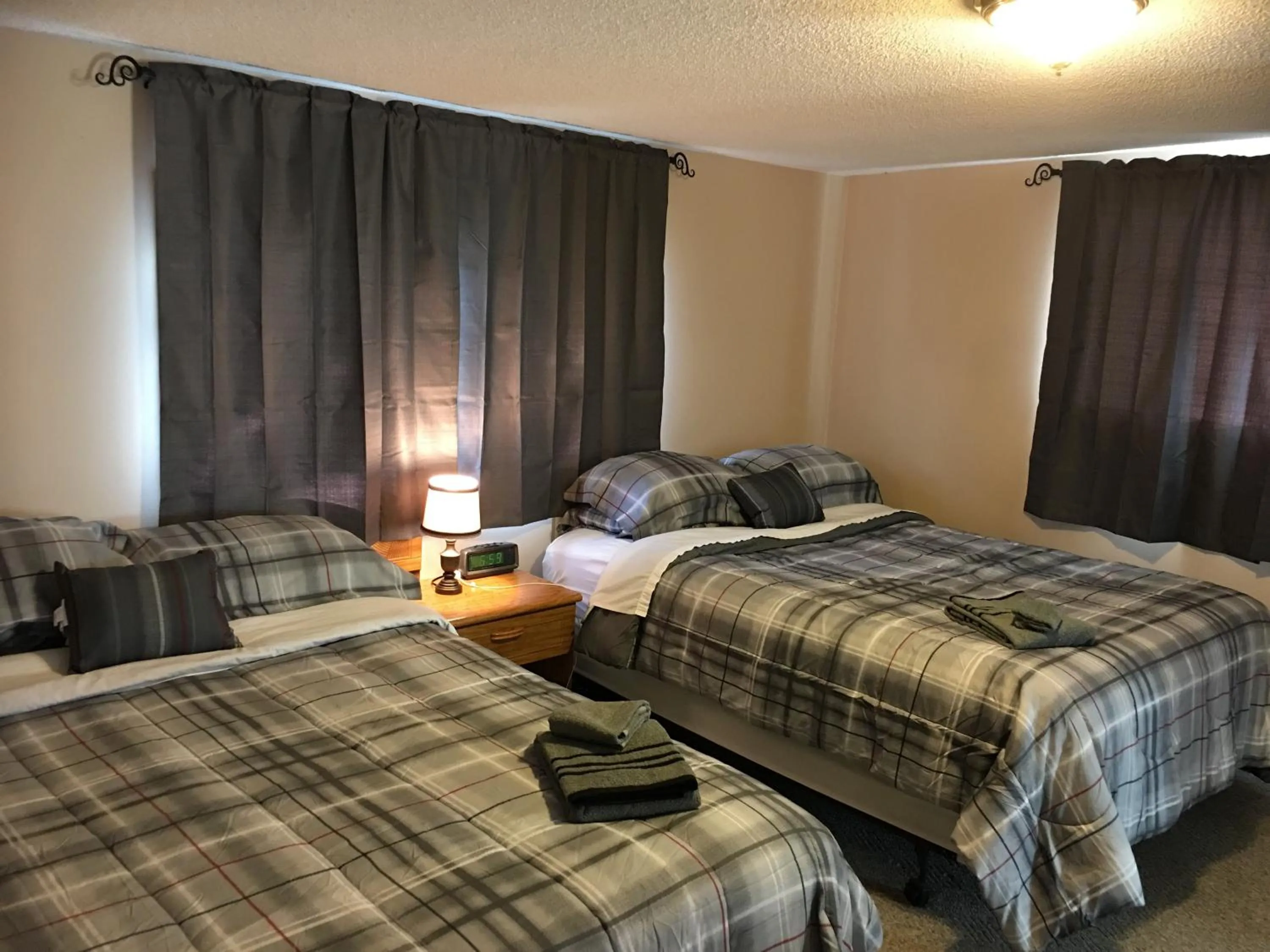 Bed in Big Bear Lodge