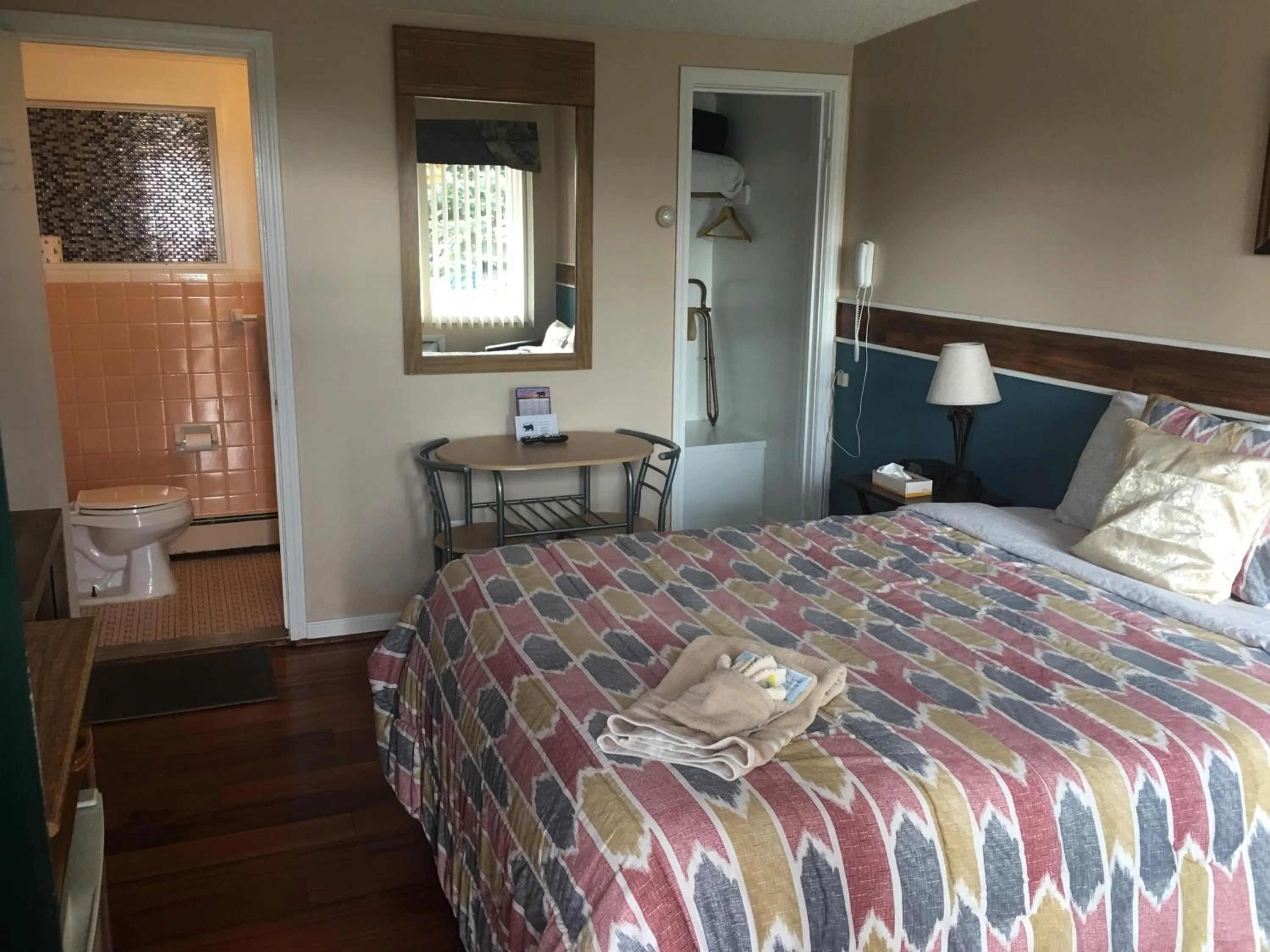 Bed in Big Bear Lodge