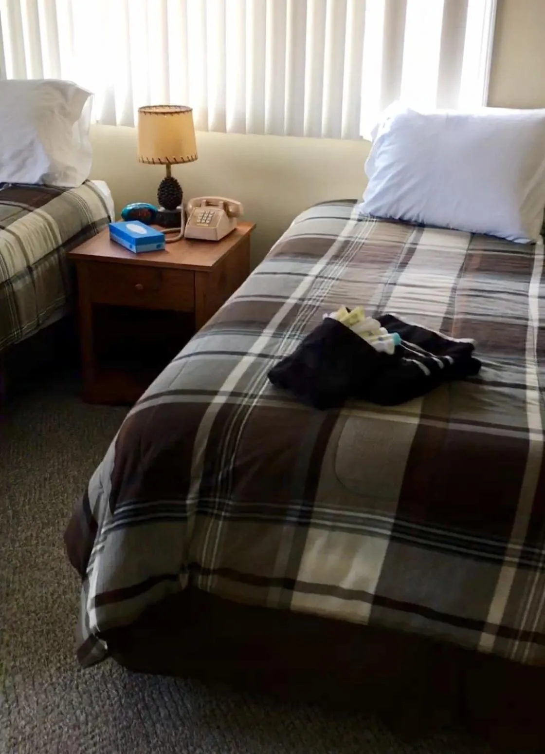 Bed in Big Bear Lodge