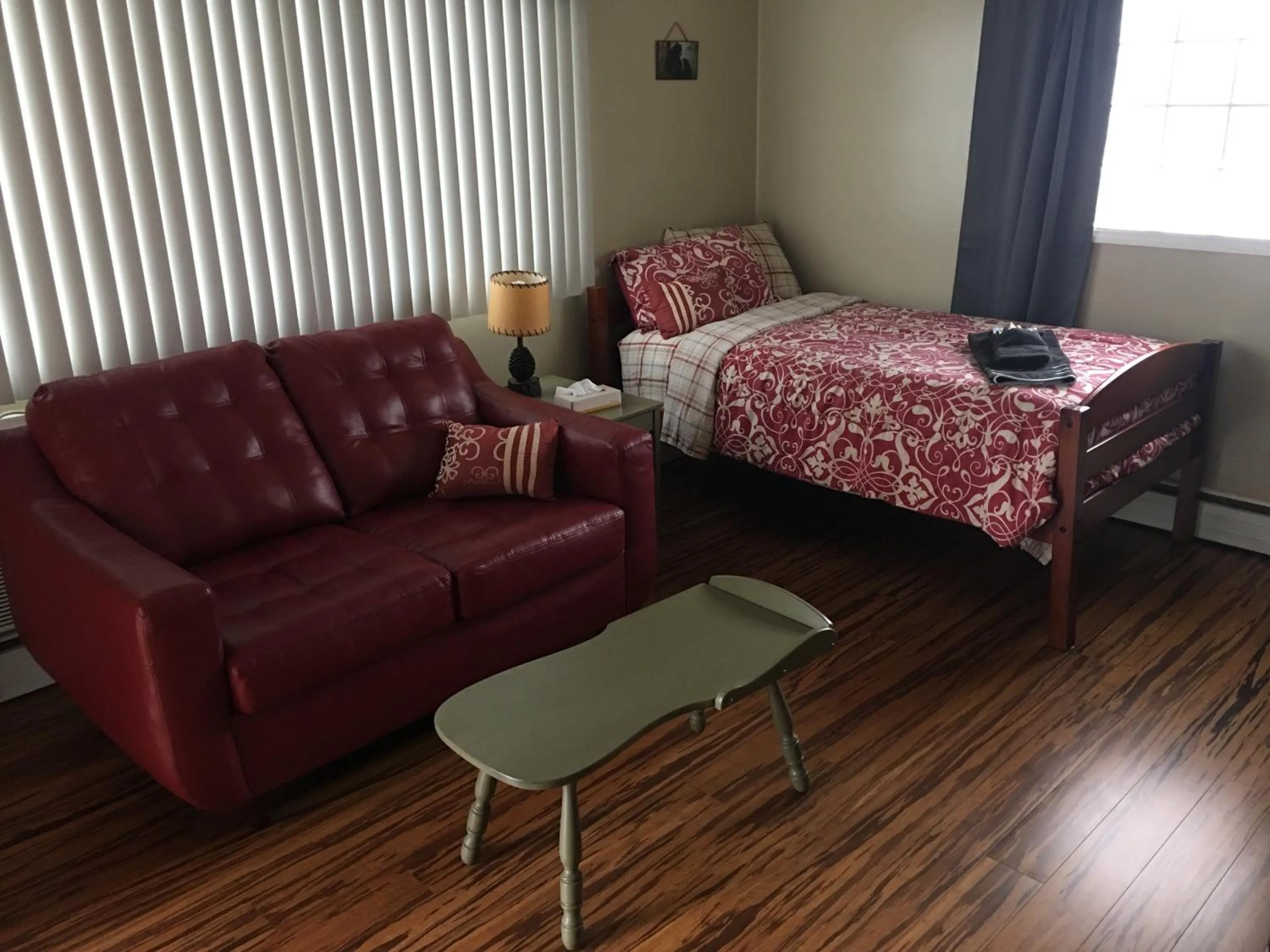 Bed in Big Bear Lodge