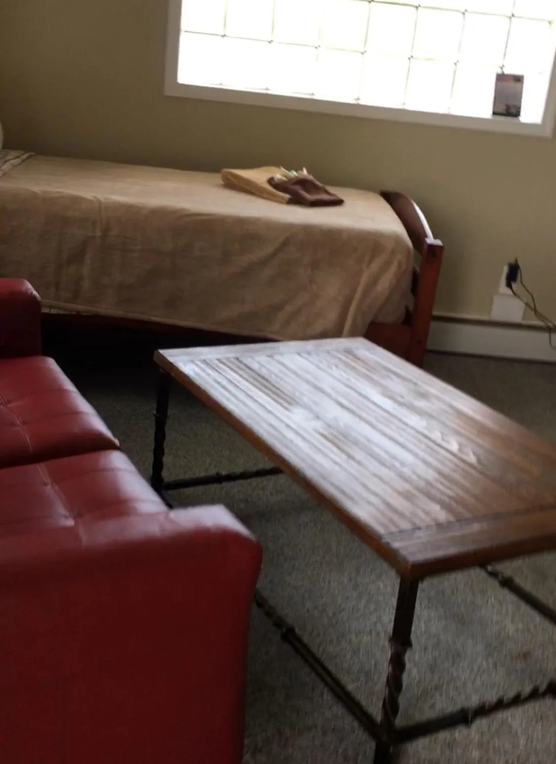 Bed in Big Bear Lodge