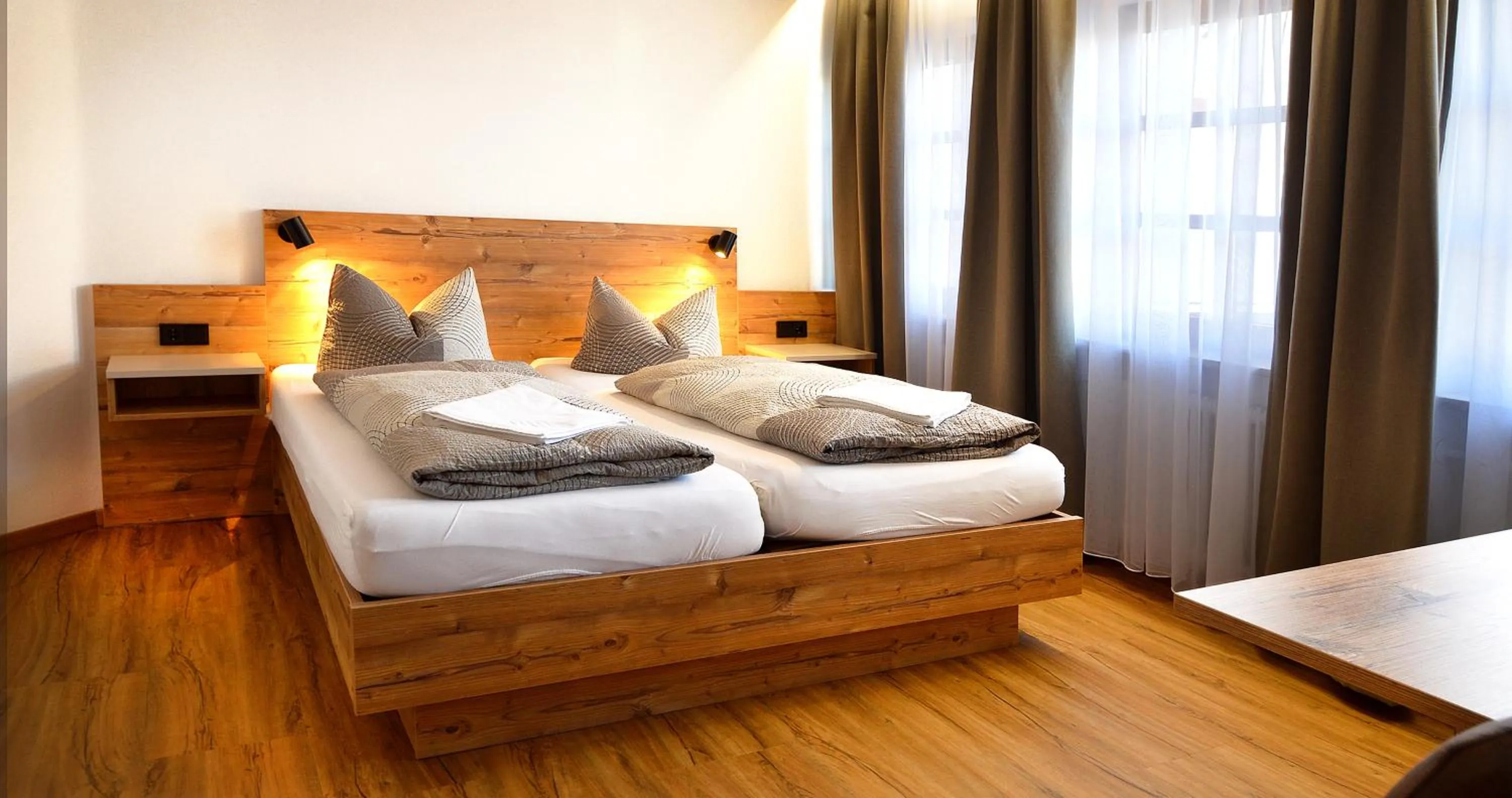 Photo of the whole room, Bed in Gasthof Hotel zur Post