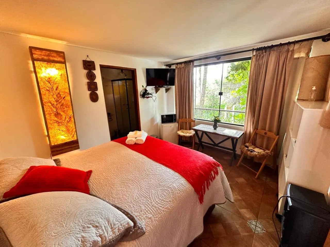 Bedroom, Bed in Chalés ANECUEM