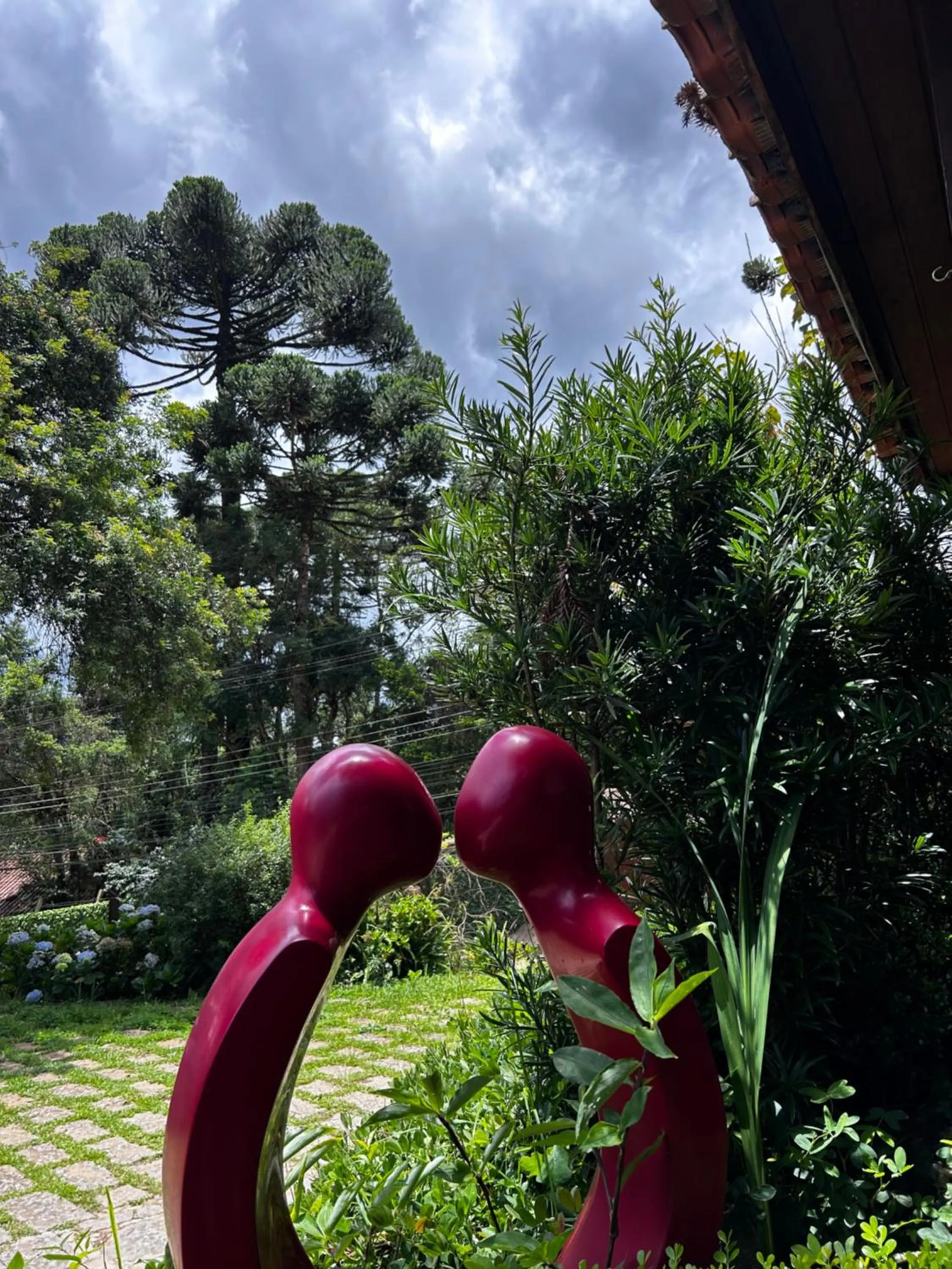 Garden in Chalés ANECUEM