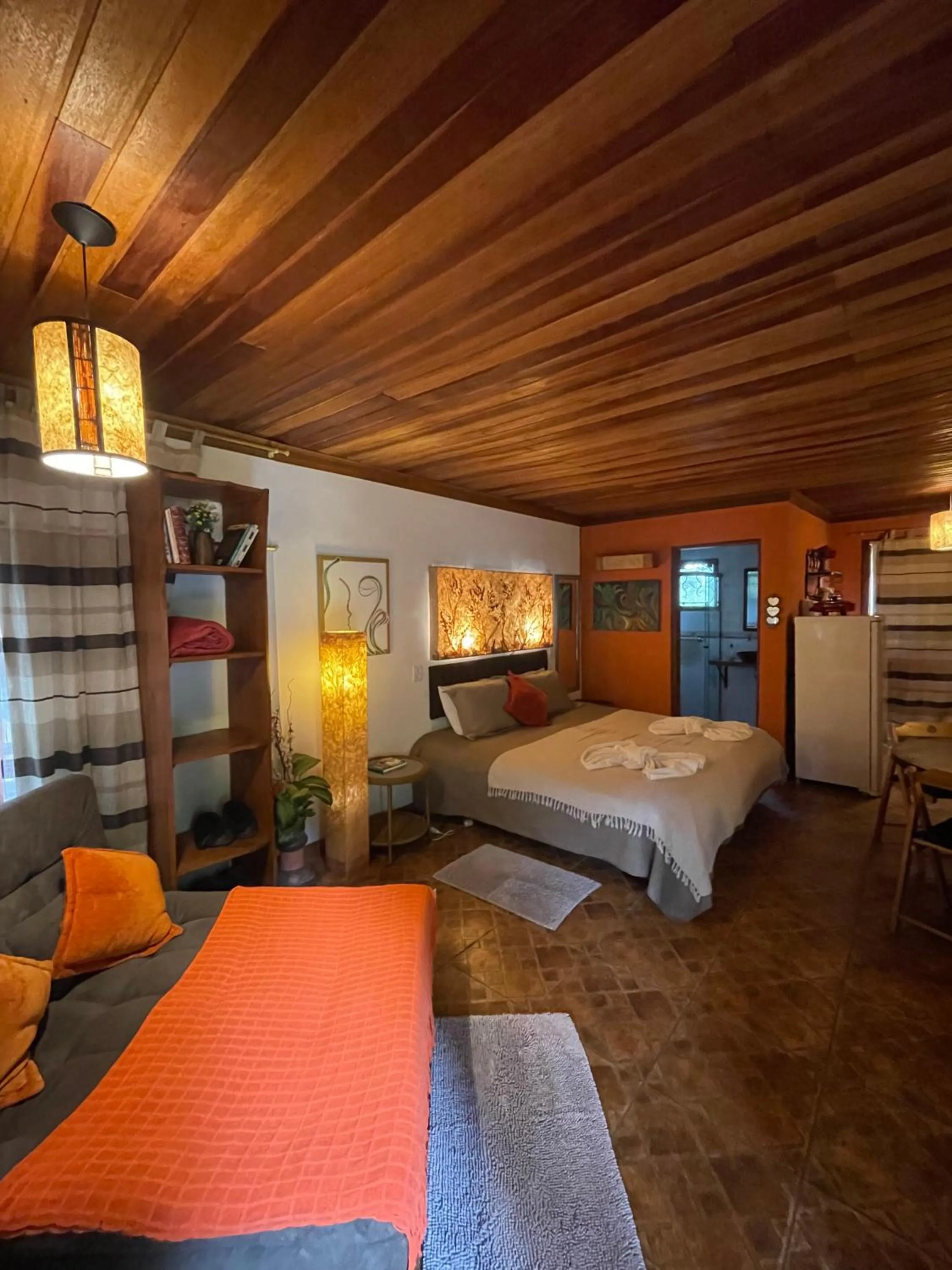 Bed in Chalés ANECUEM