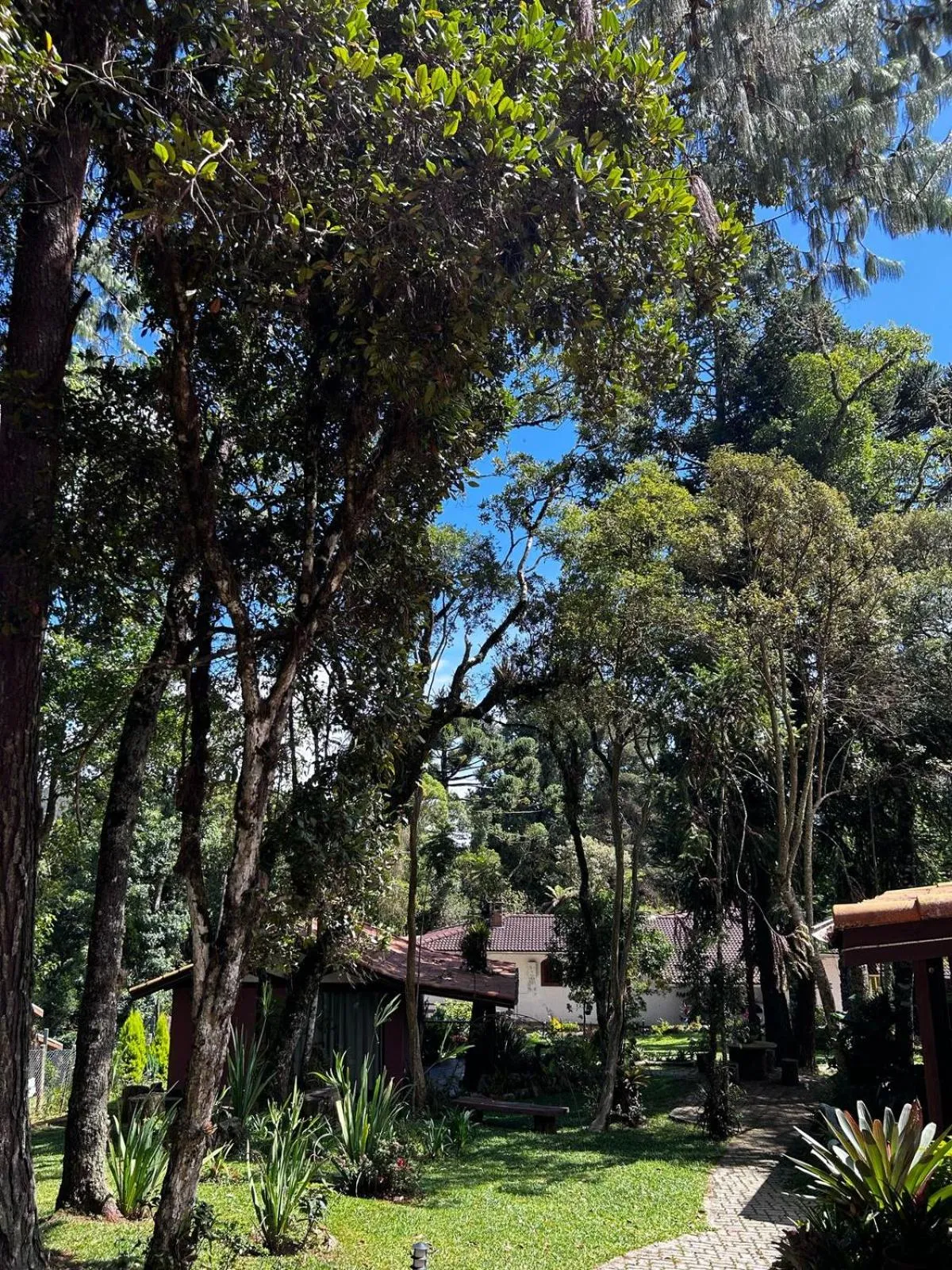 Garden in Chalés ANECUEM