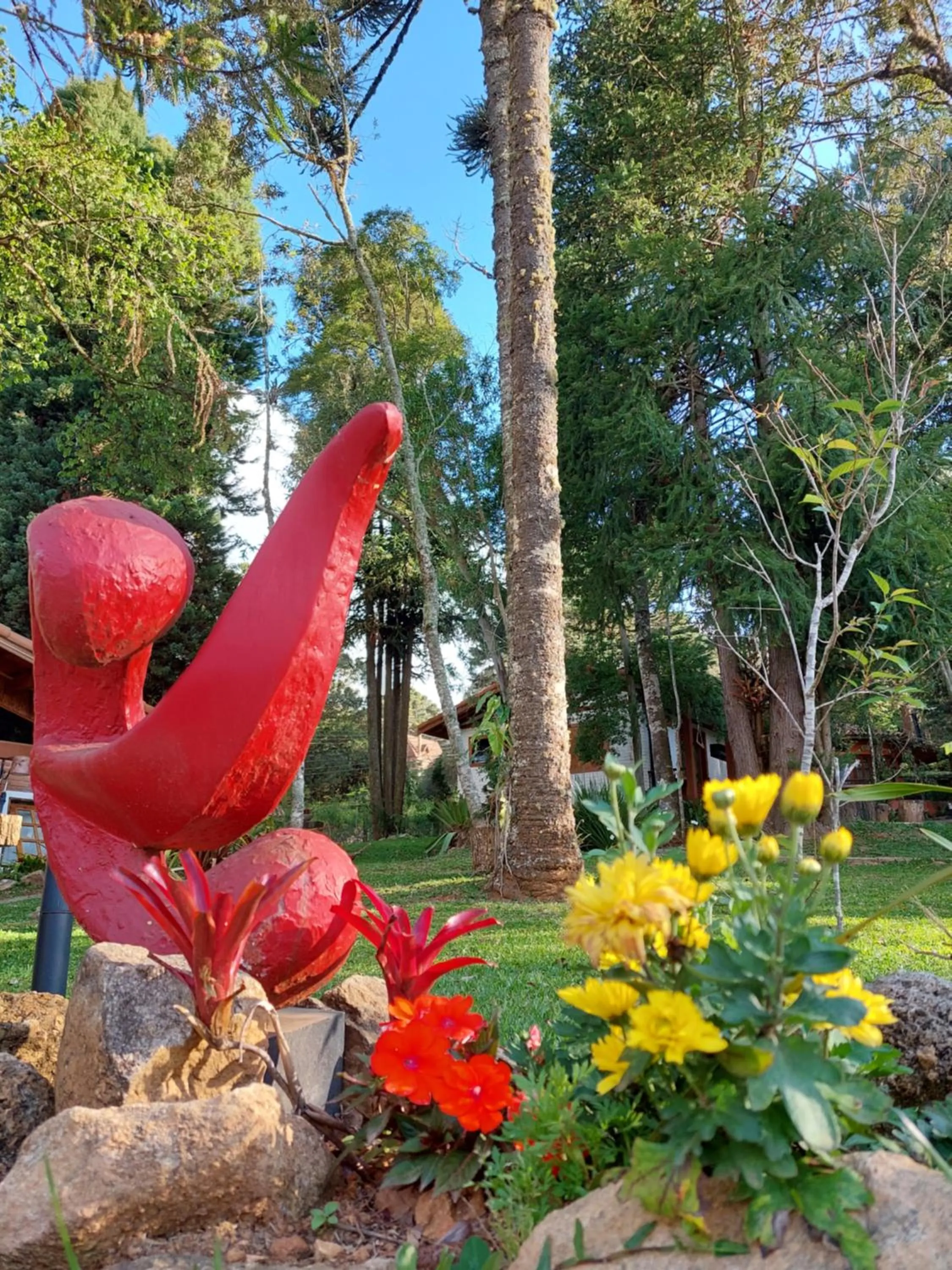 Garden in Chalés ANECUEM
