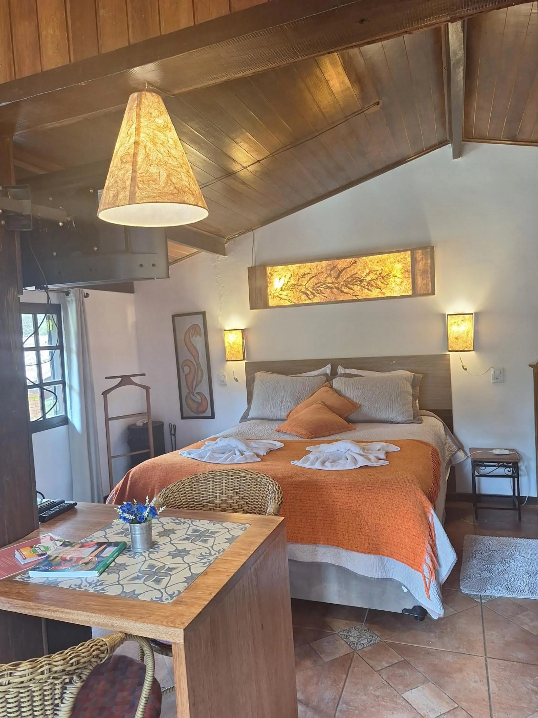 Bed in Chalés ANECUEM