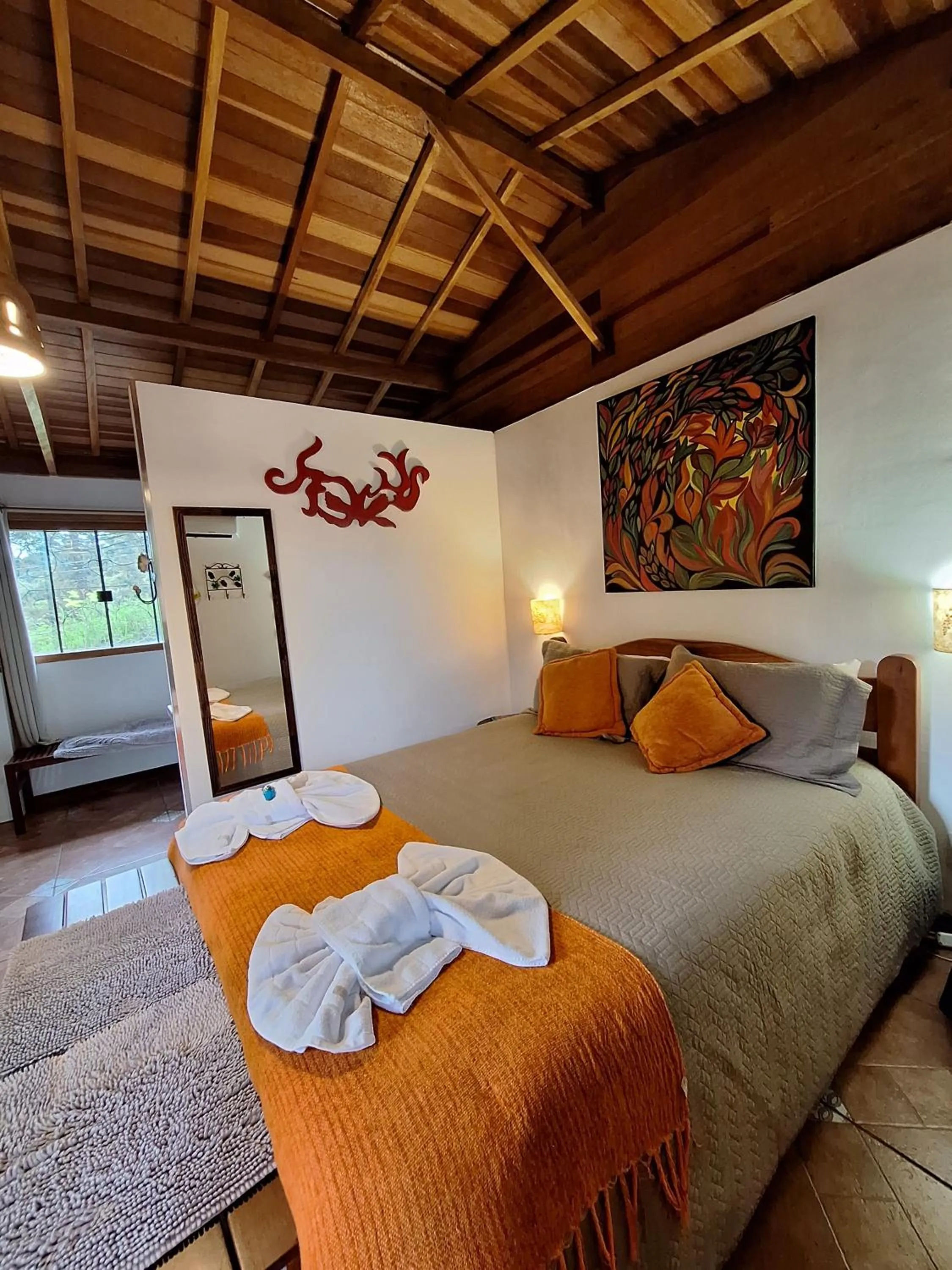 Bed in Chalés ANECUEM