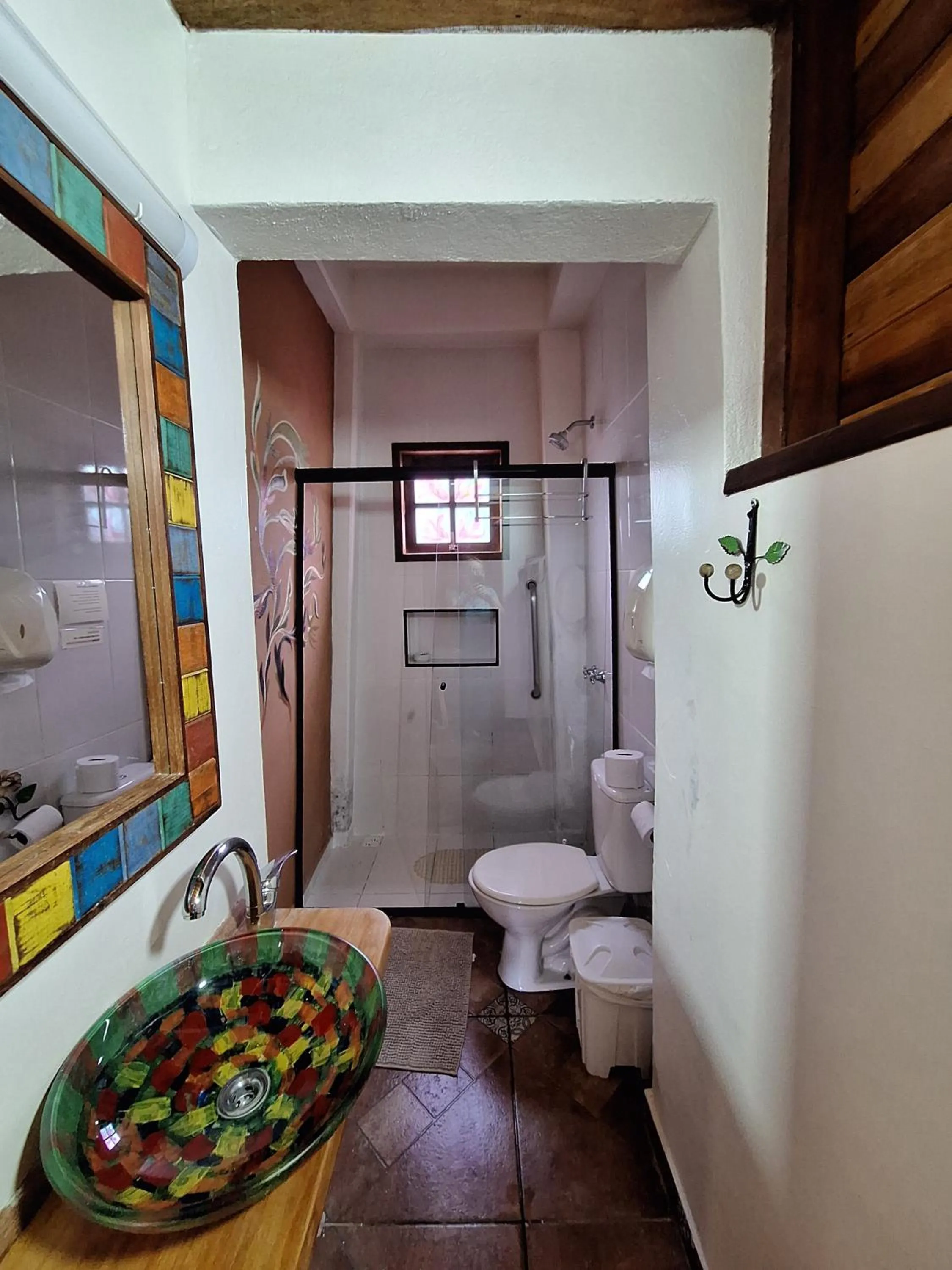 Bathroom in Chalés ANECUEM