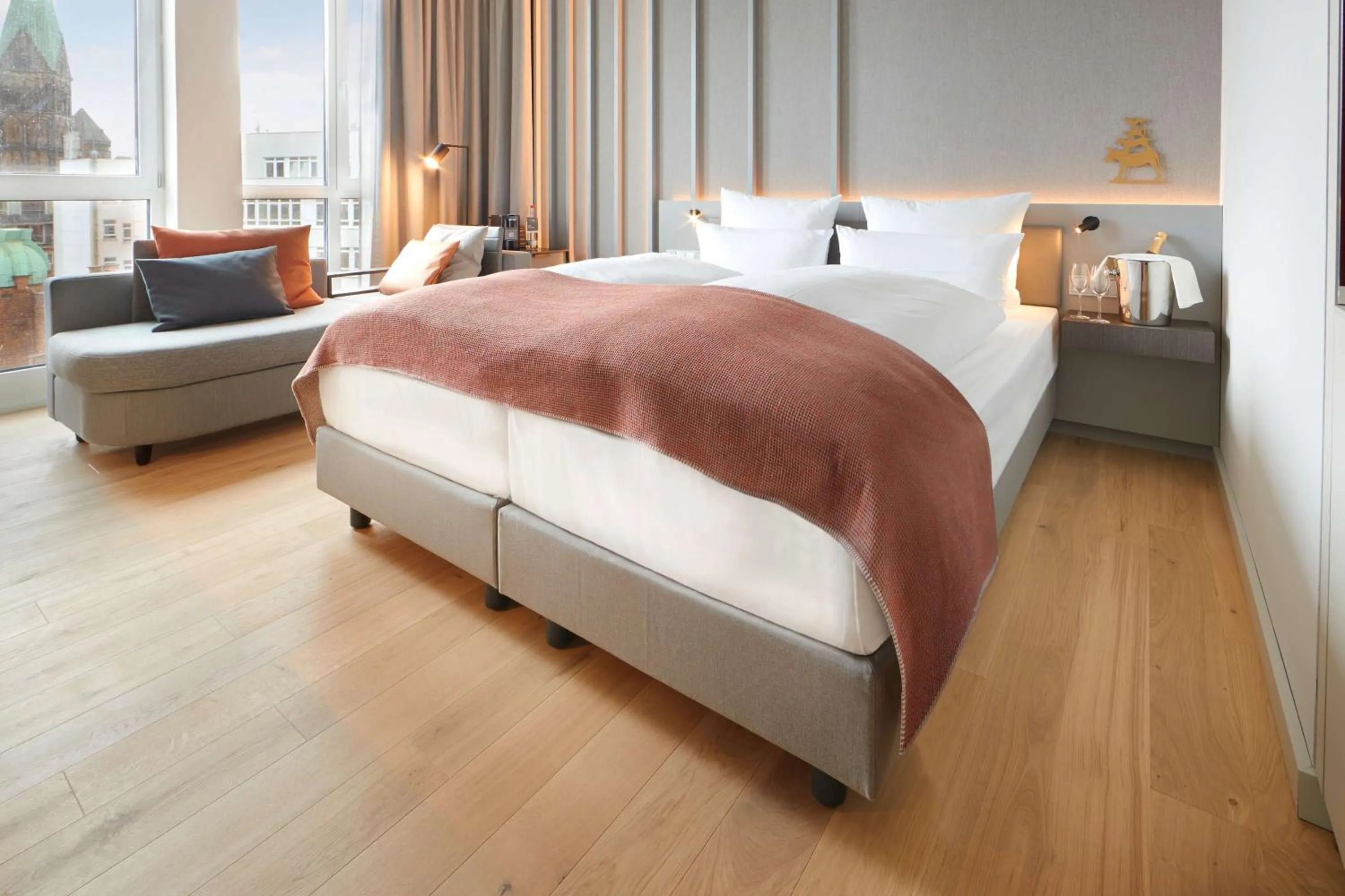 Bedroom, Bed in ATLANTIC Grand Hotel Bremen