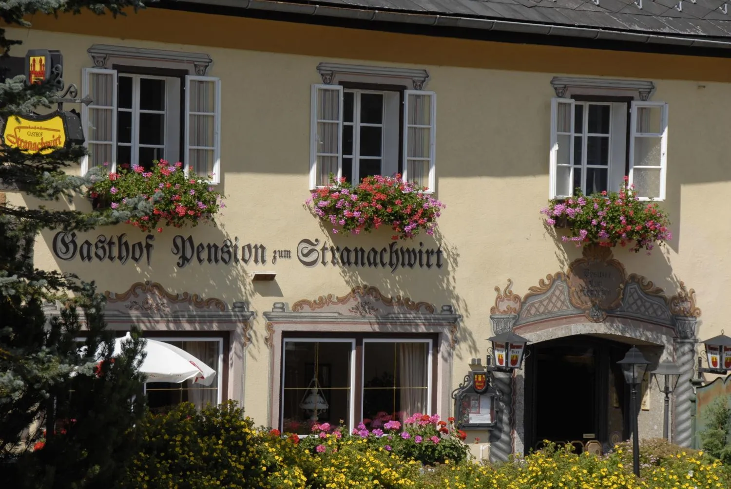 Facade/entrance in Hotel Gasthof Stranachwirt