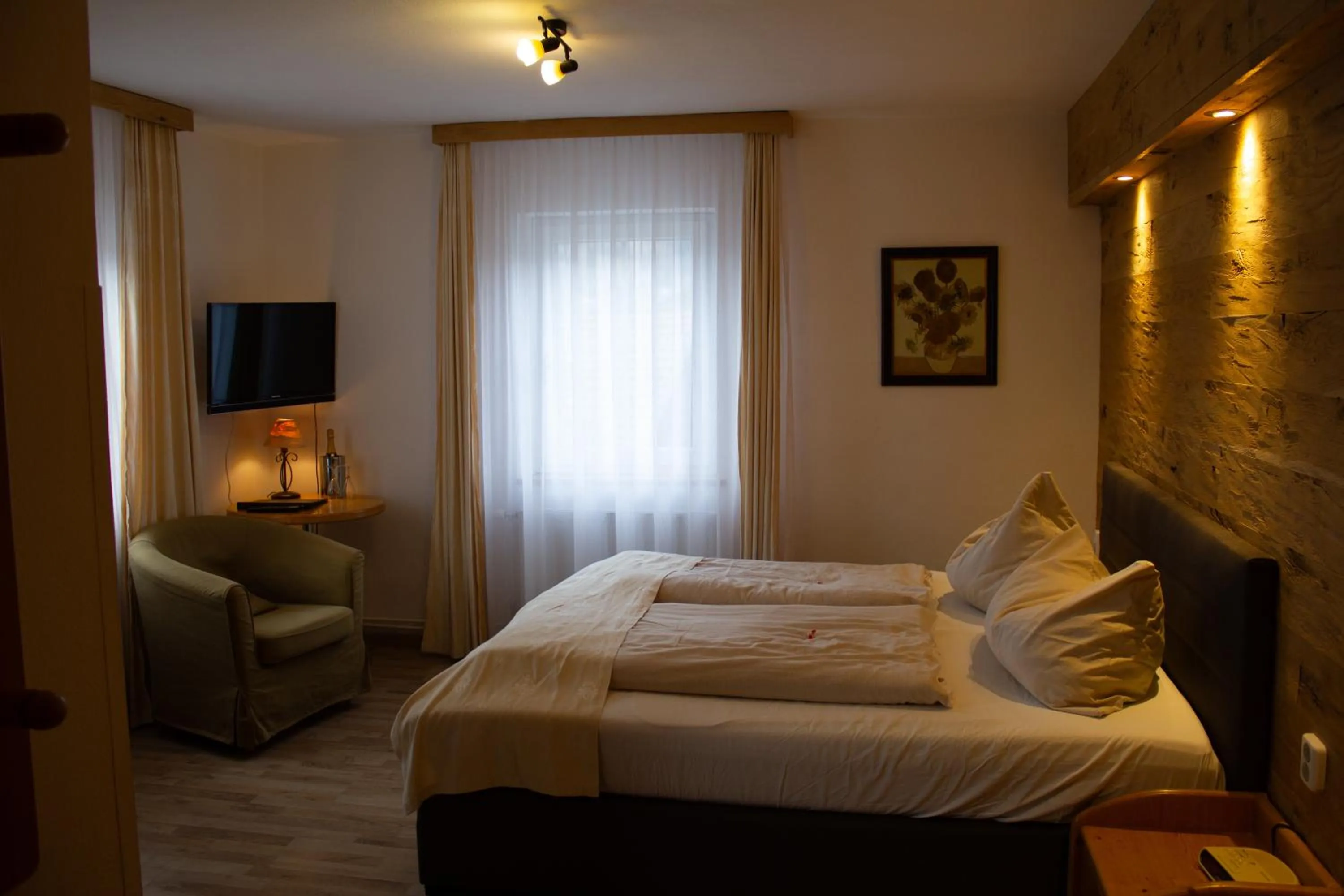 Bed in Hotel Gasthof Stranachwirt