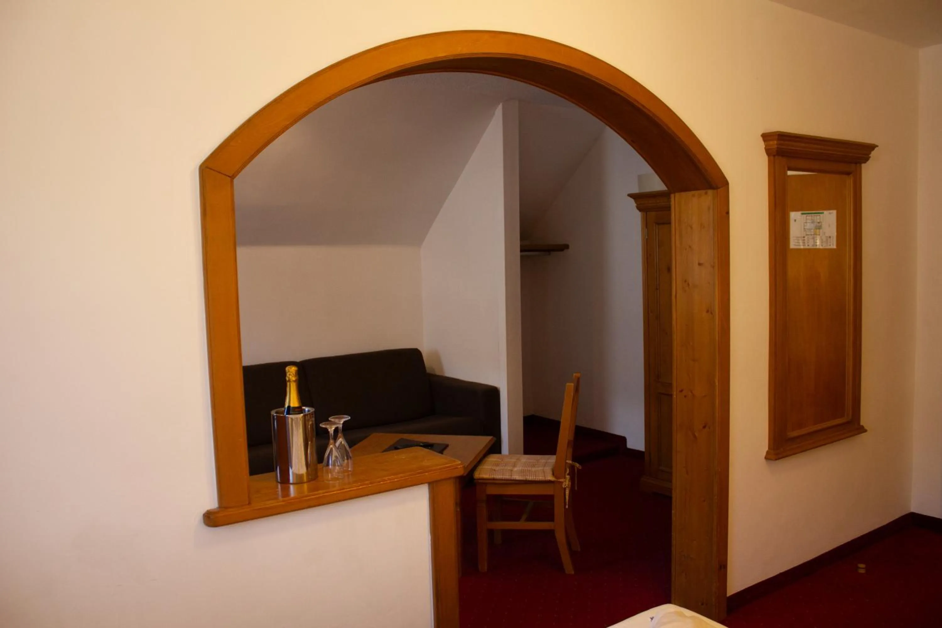 Seating area in Hotel Gasthof Stranachwirt