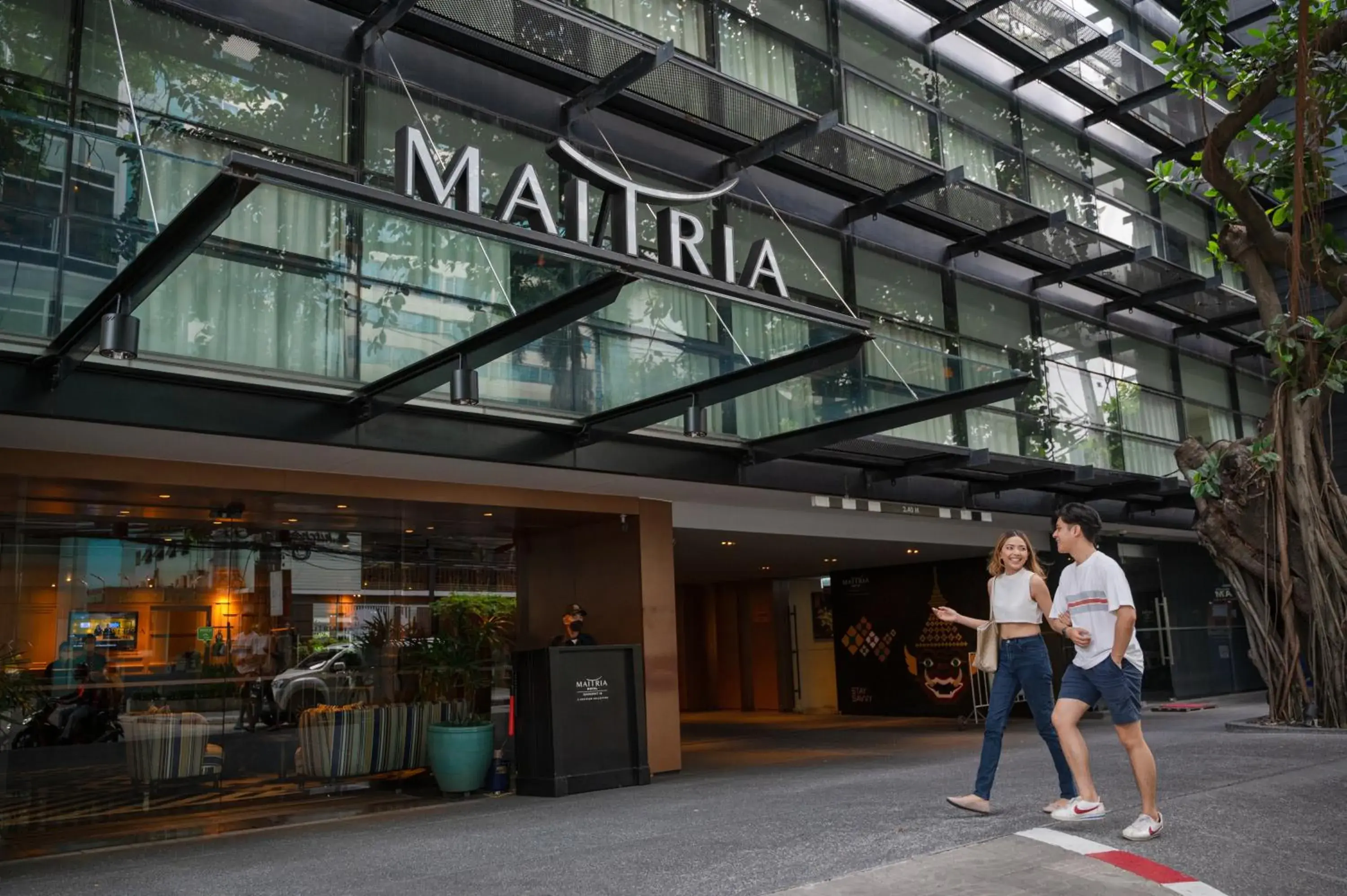Facade/entrance in Maitria Hotel Sukhumvit 18 Bangkok – A Chatrium Collection Facade/entrance in Maitria Hotel Sukhumvit 18 Bangkok – A Chatrium Collection