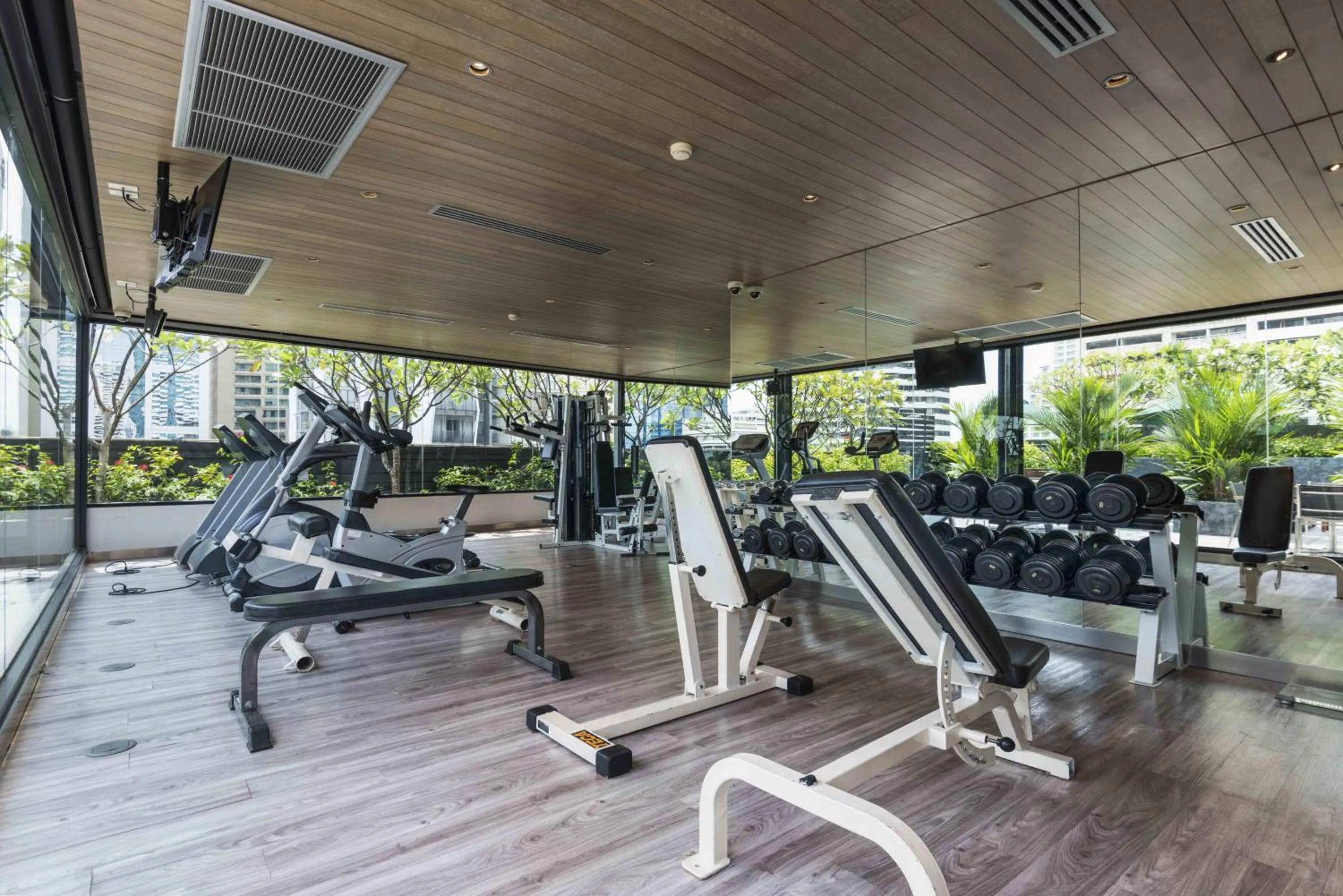 Fitness centre/facilities in Maitria Hotel Sukhumvit 18 Bangkok – A Chatrium Collection