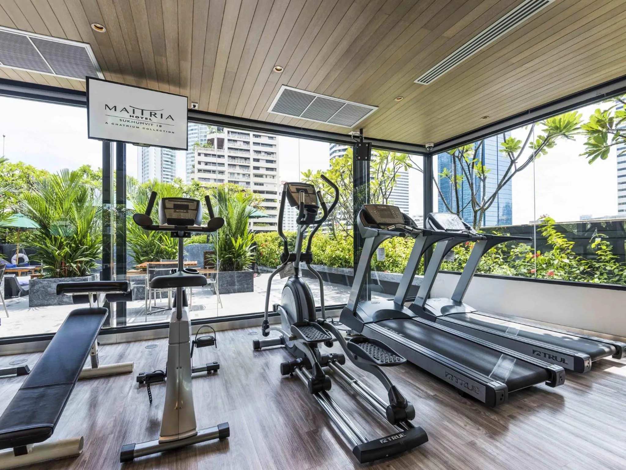 Fitness centre/facilities in Maitria Hotel Sukhumvit 18 Bangkok – A Chatrium Collection