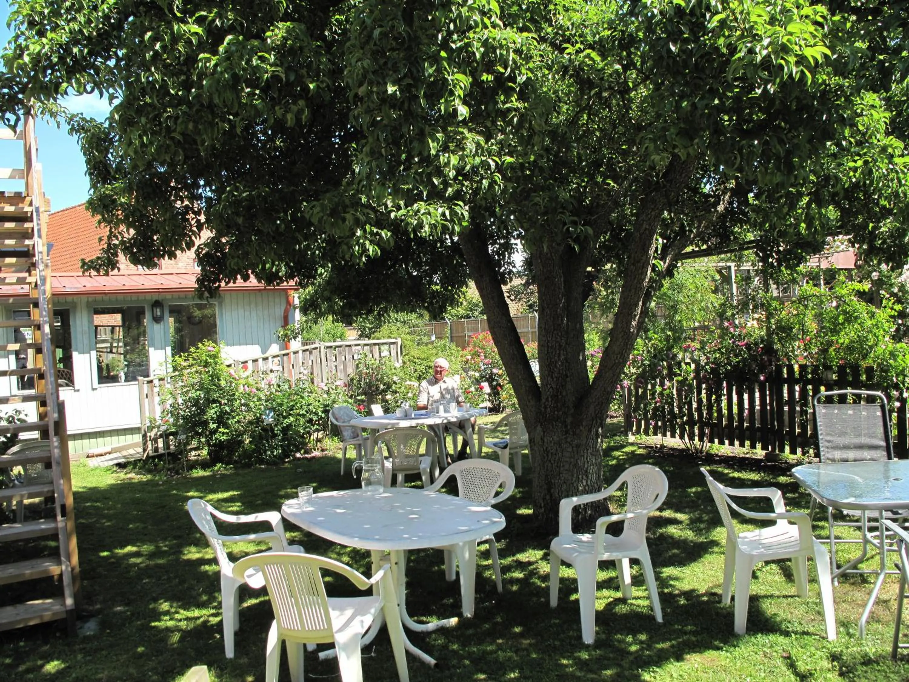Patio in Hotell Turistgården i Simrishamn