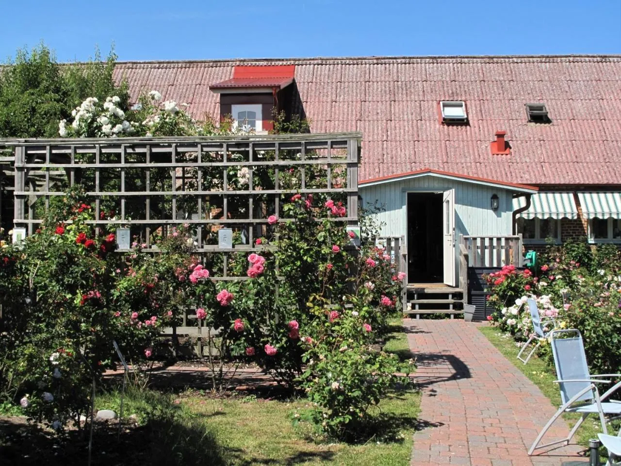 Garden in Hotell Turistgården i Simrishamn