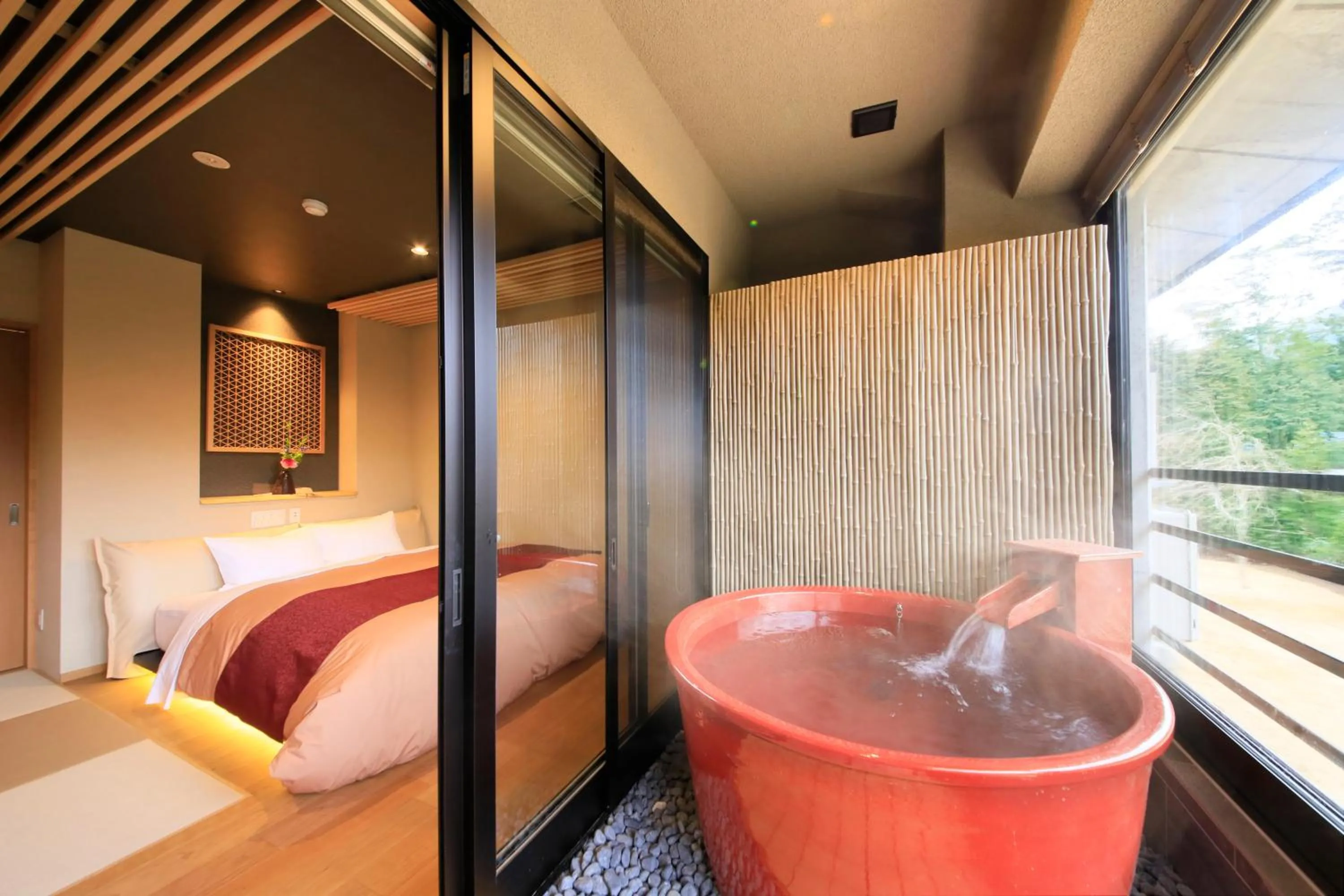 Bed in Hakone Fuga - Adult Only