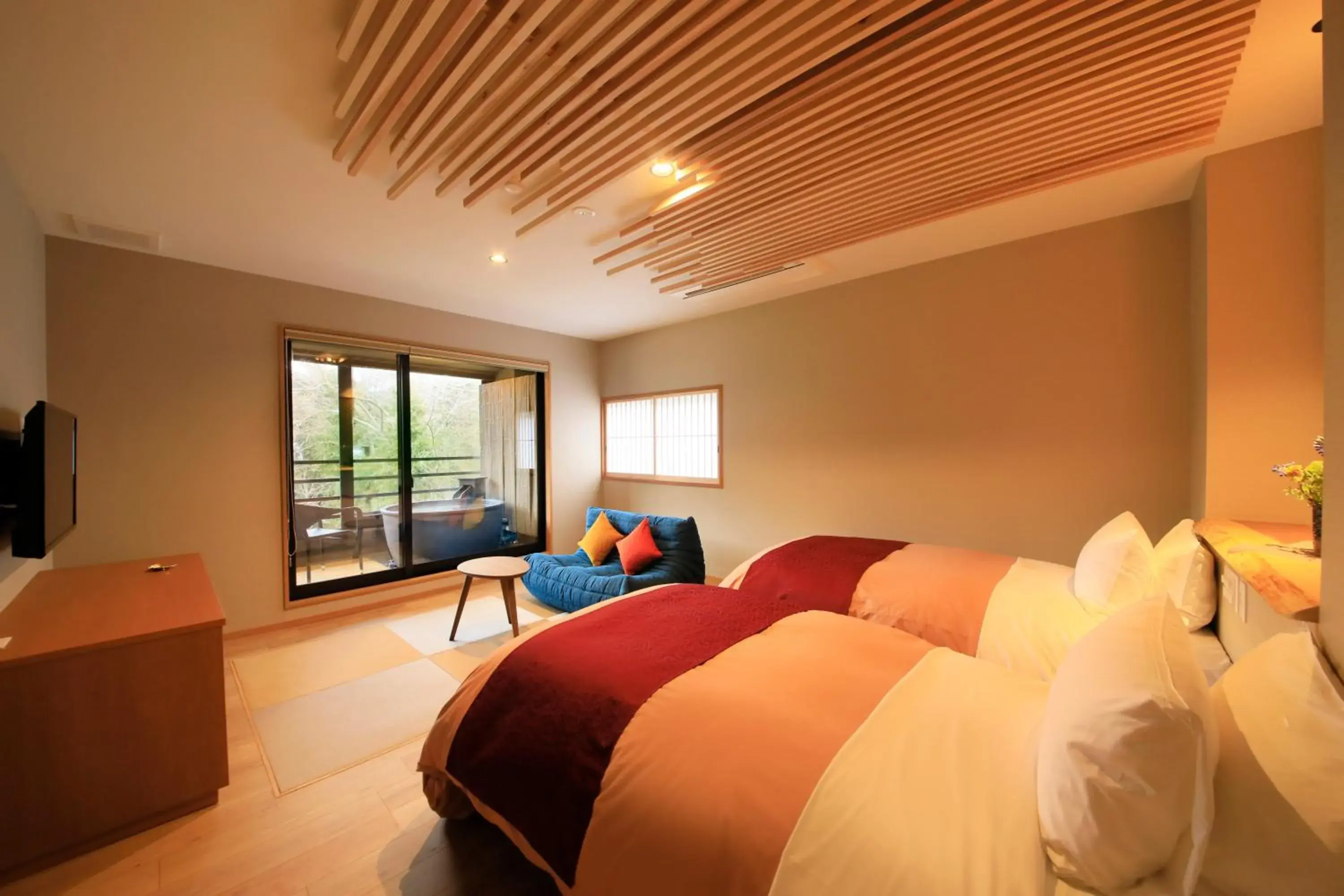 Bed in Hakone Fuga - Adult Only Bed in Hakone Fuga - Adult Only