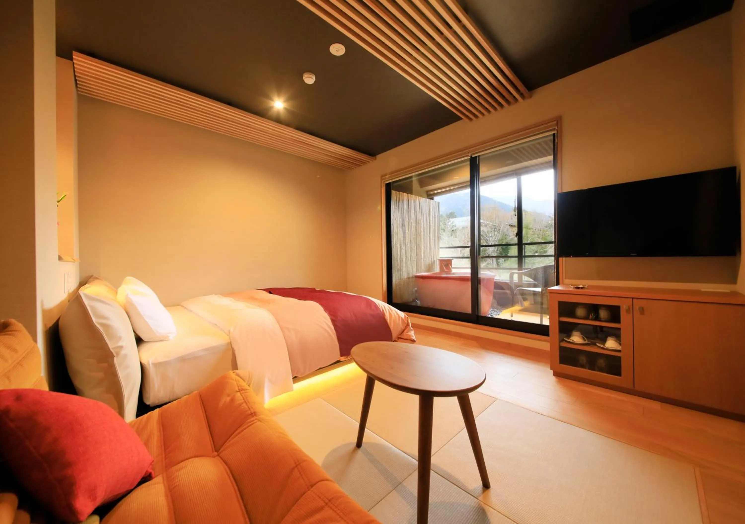 Living room in Hakone Fuga - Adult Only