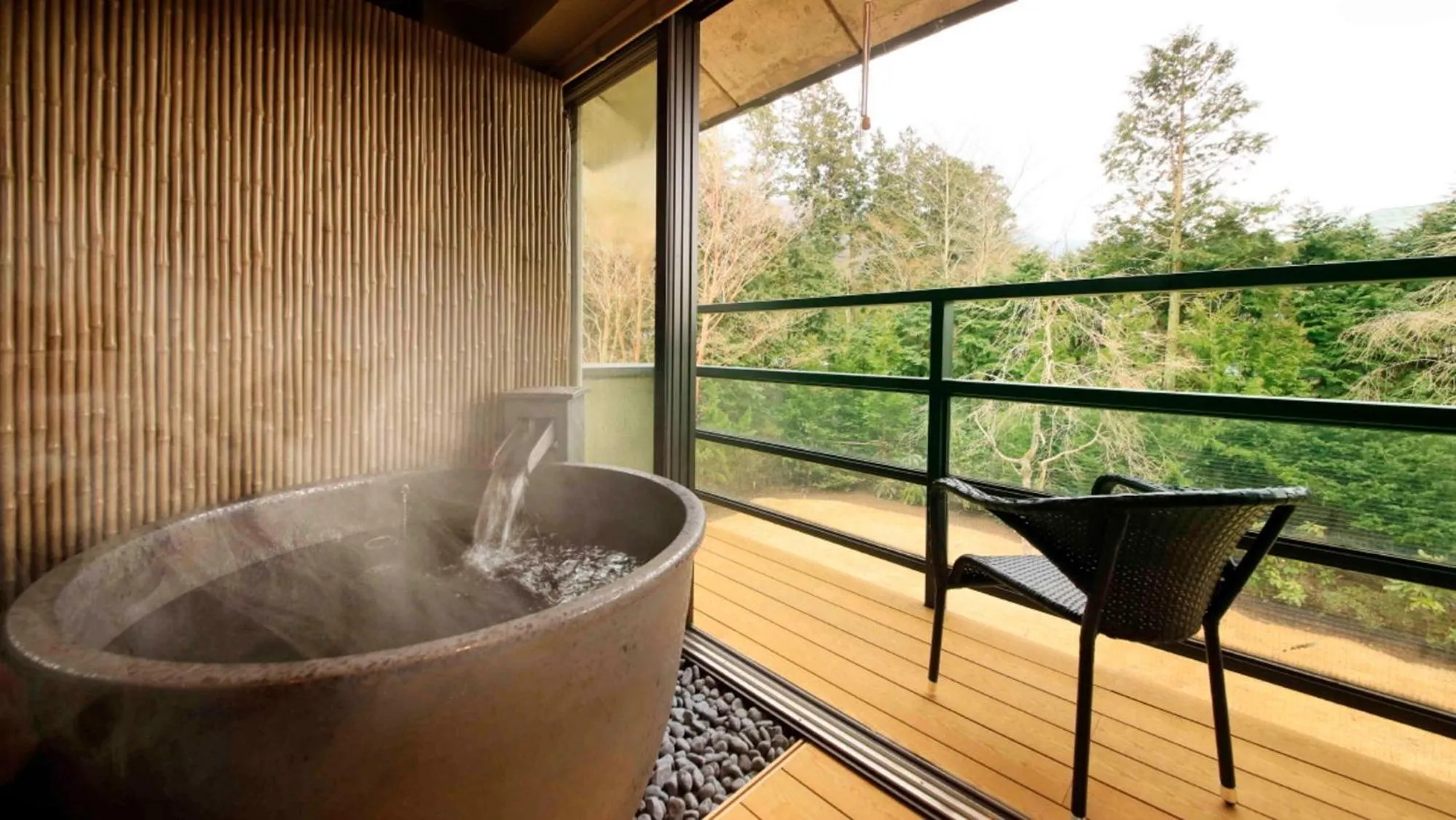 Garden view in Hakone Fuga - Adult Only