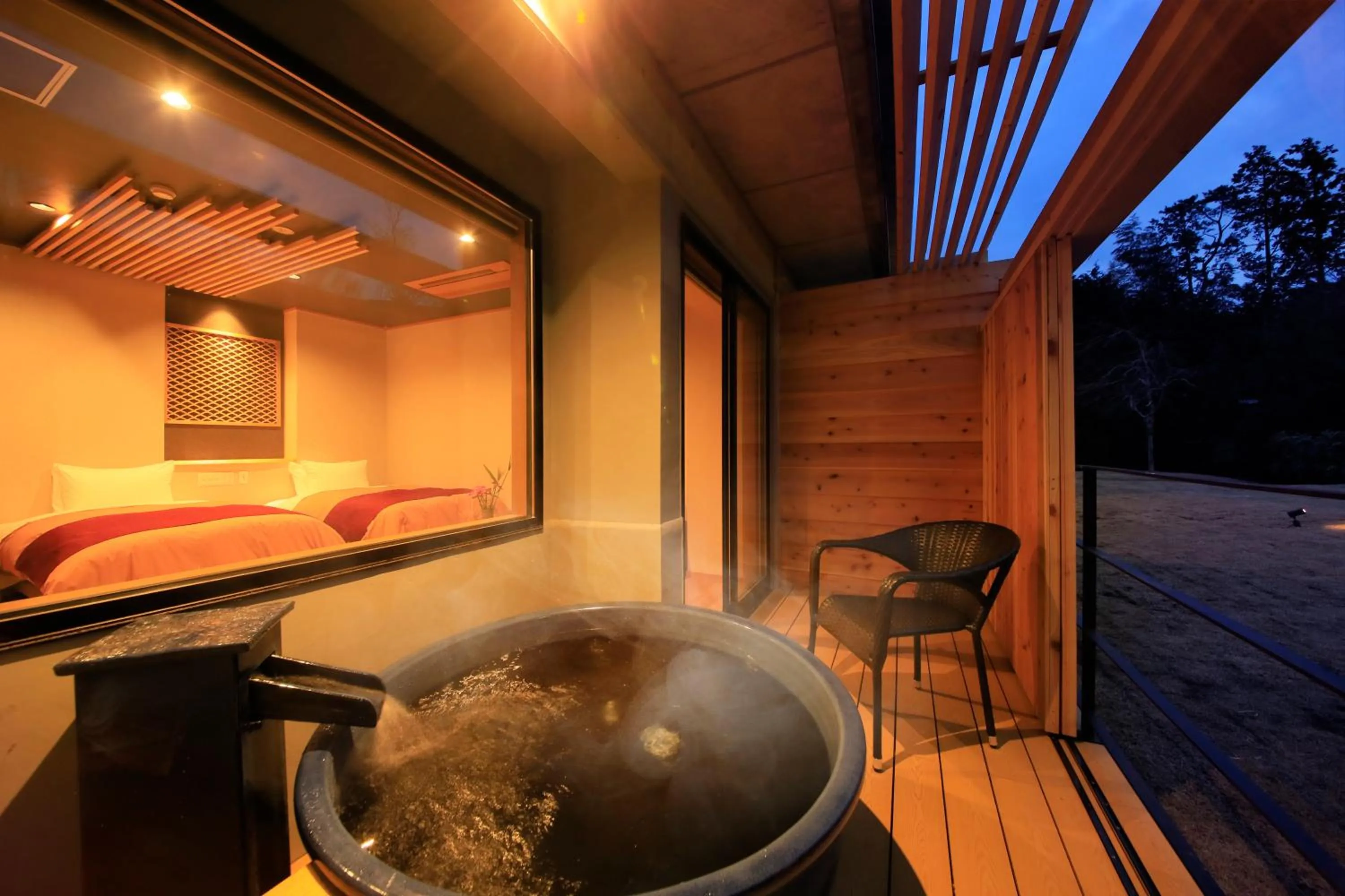 Bed in Hakone Fuga - Adult Only