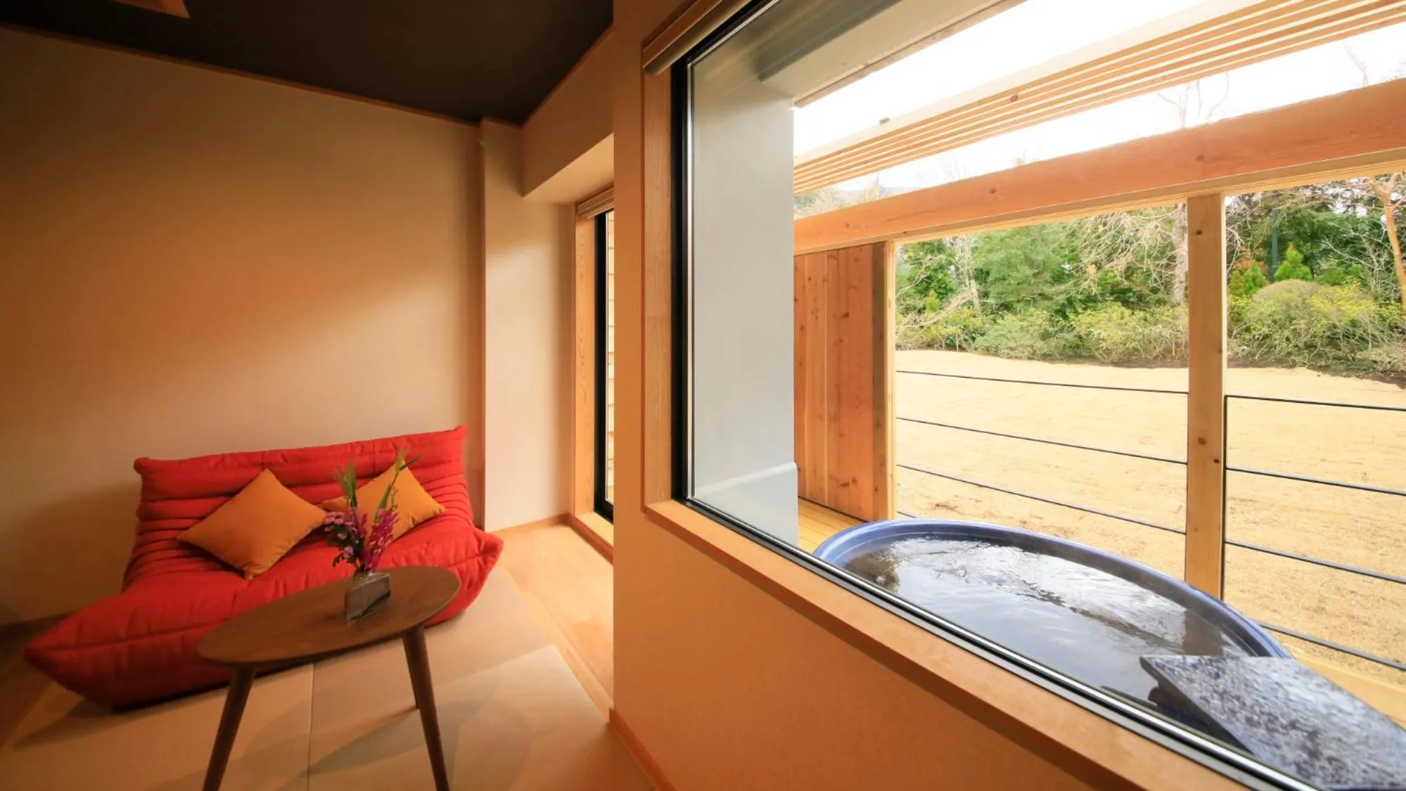 Garden view in Hakone Fuga - Adult Only