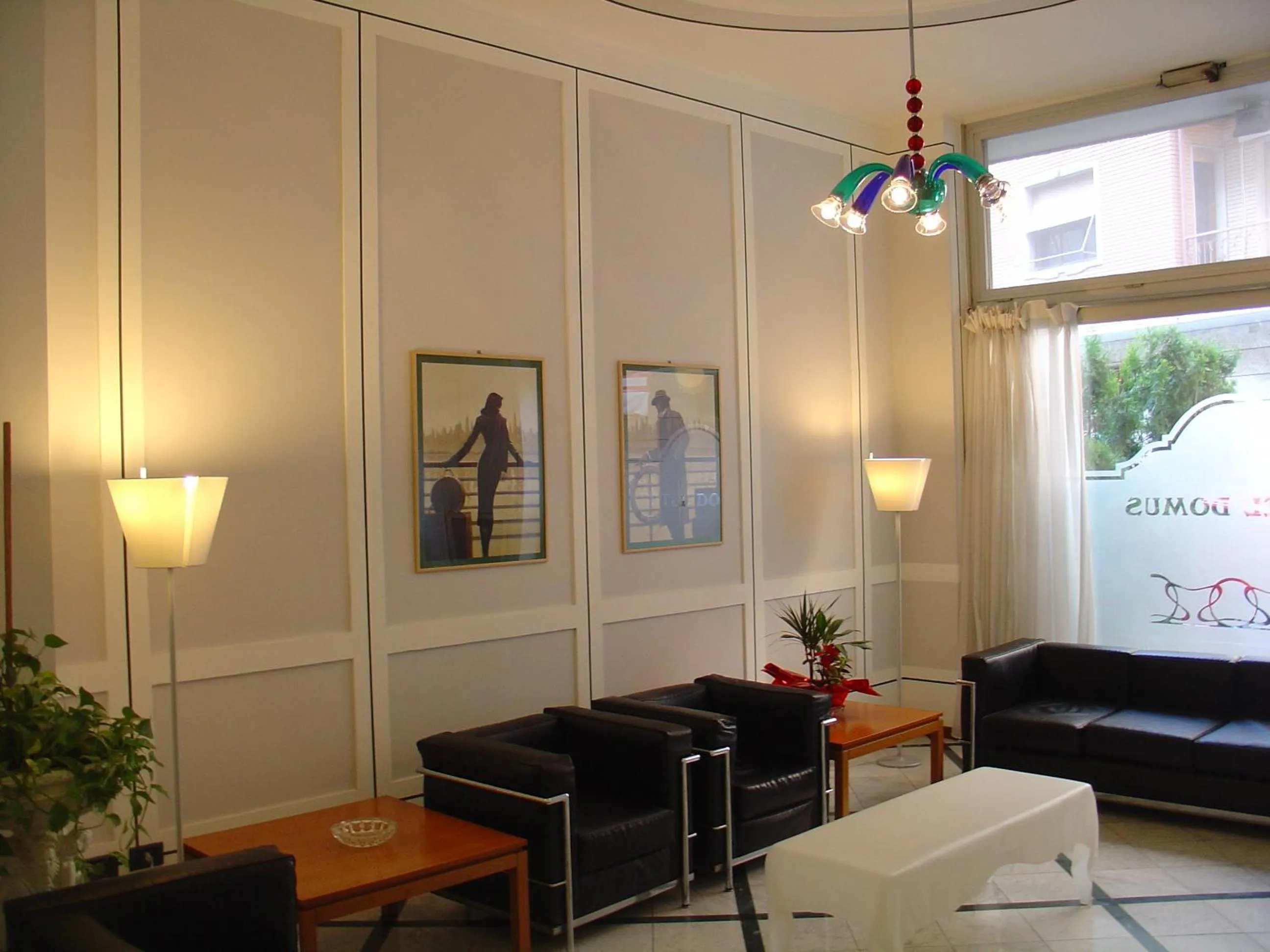Lobby or reception in Domus Hotel