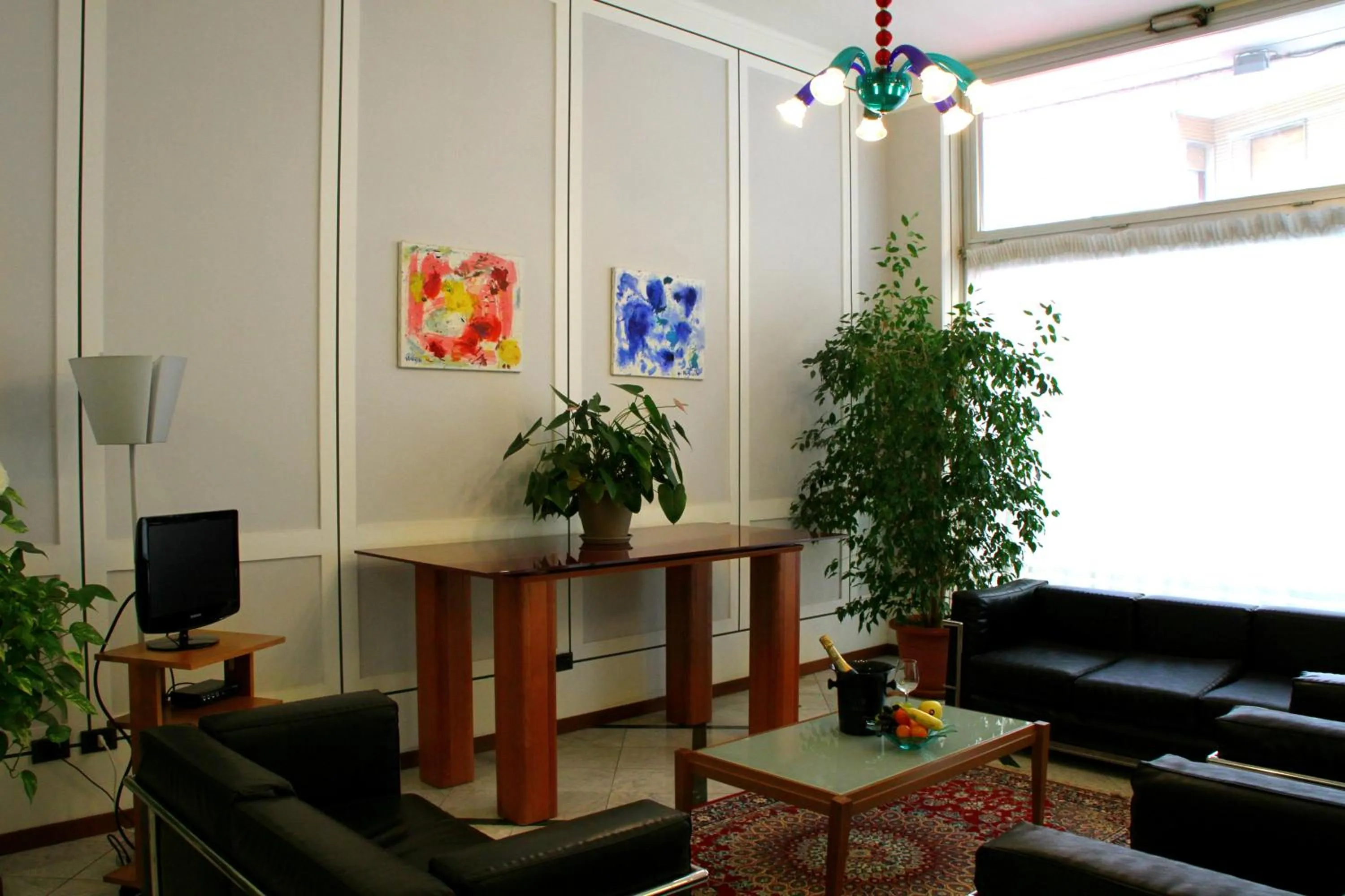 Lobby or reception in Domus Hotel