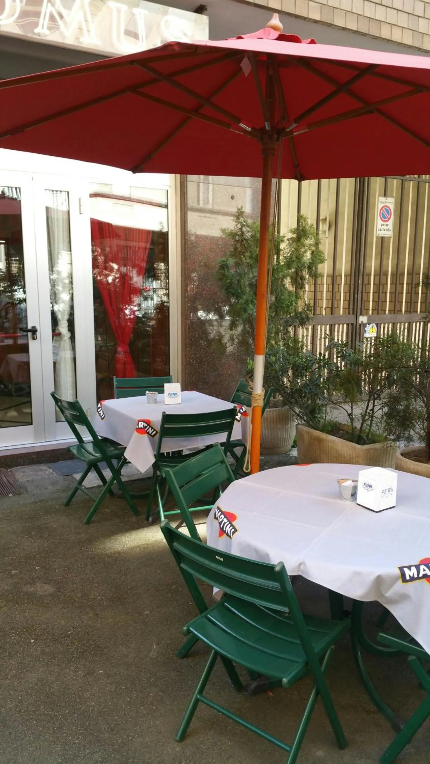 Patio in Domus Hotel