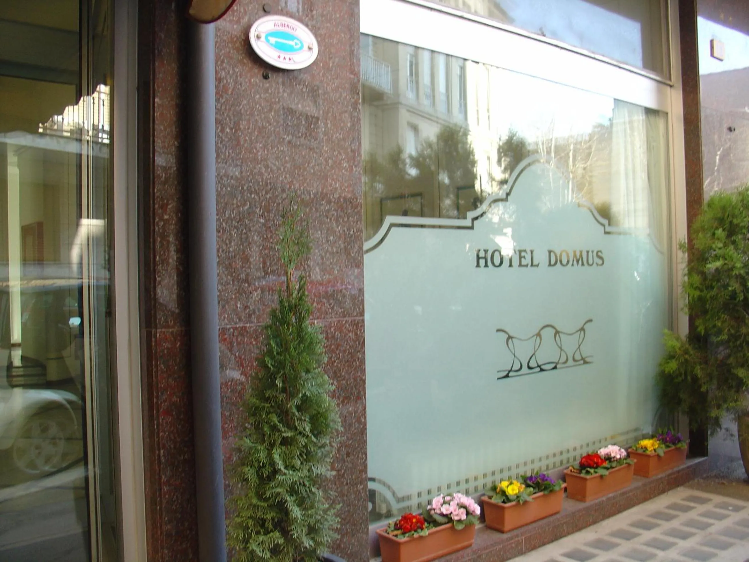 Property logo or sign in Domus Hotel