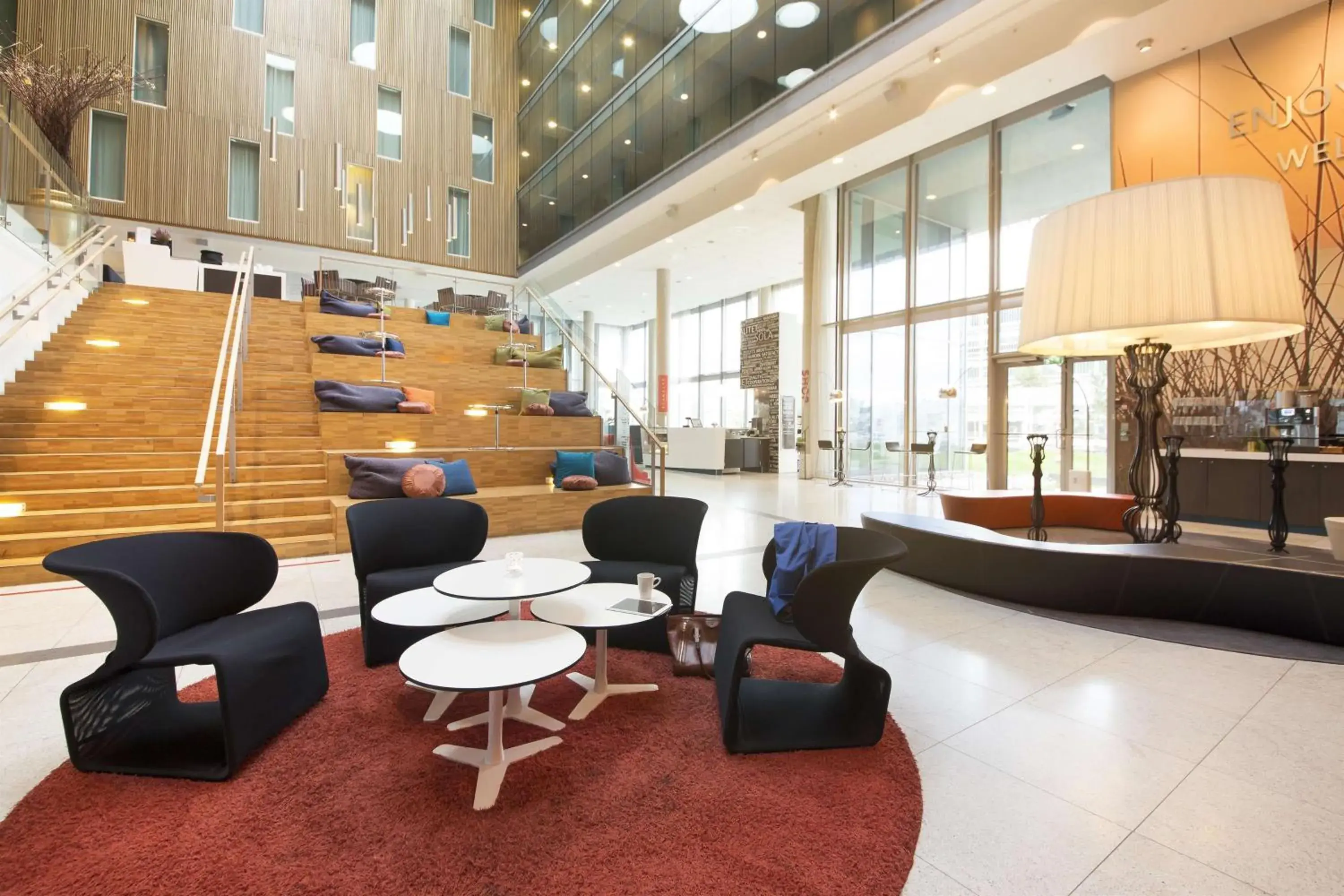 Lobby or reception in Scandic Stavanger Airport Lobby or reception in Scandic Stavanger Airport