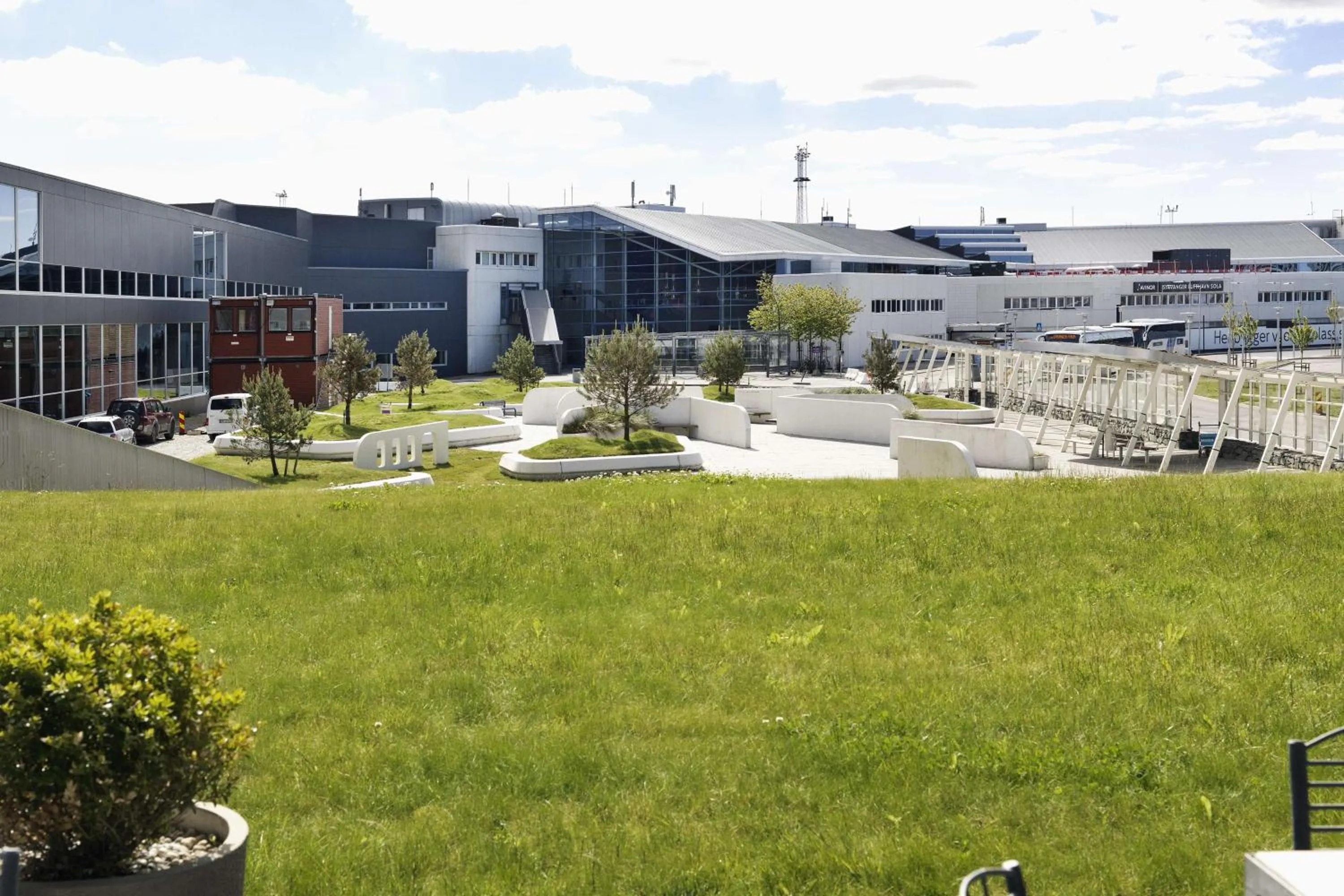 Patio in Scandic Stavanger Airport