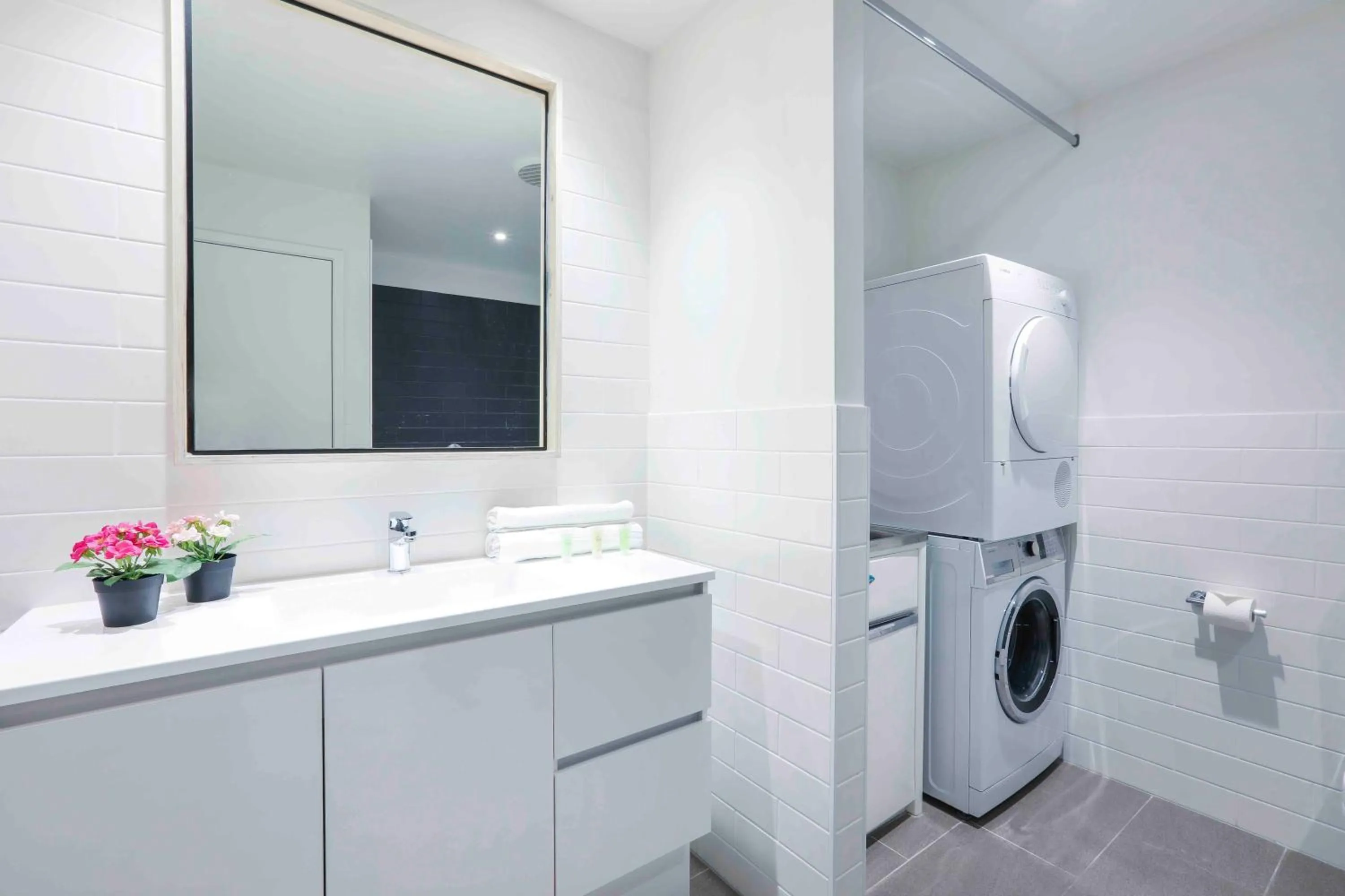 Bathroom in Sandbox Apartments