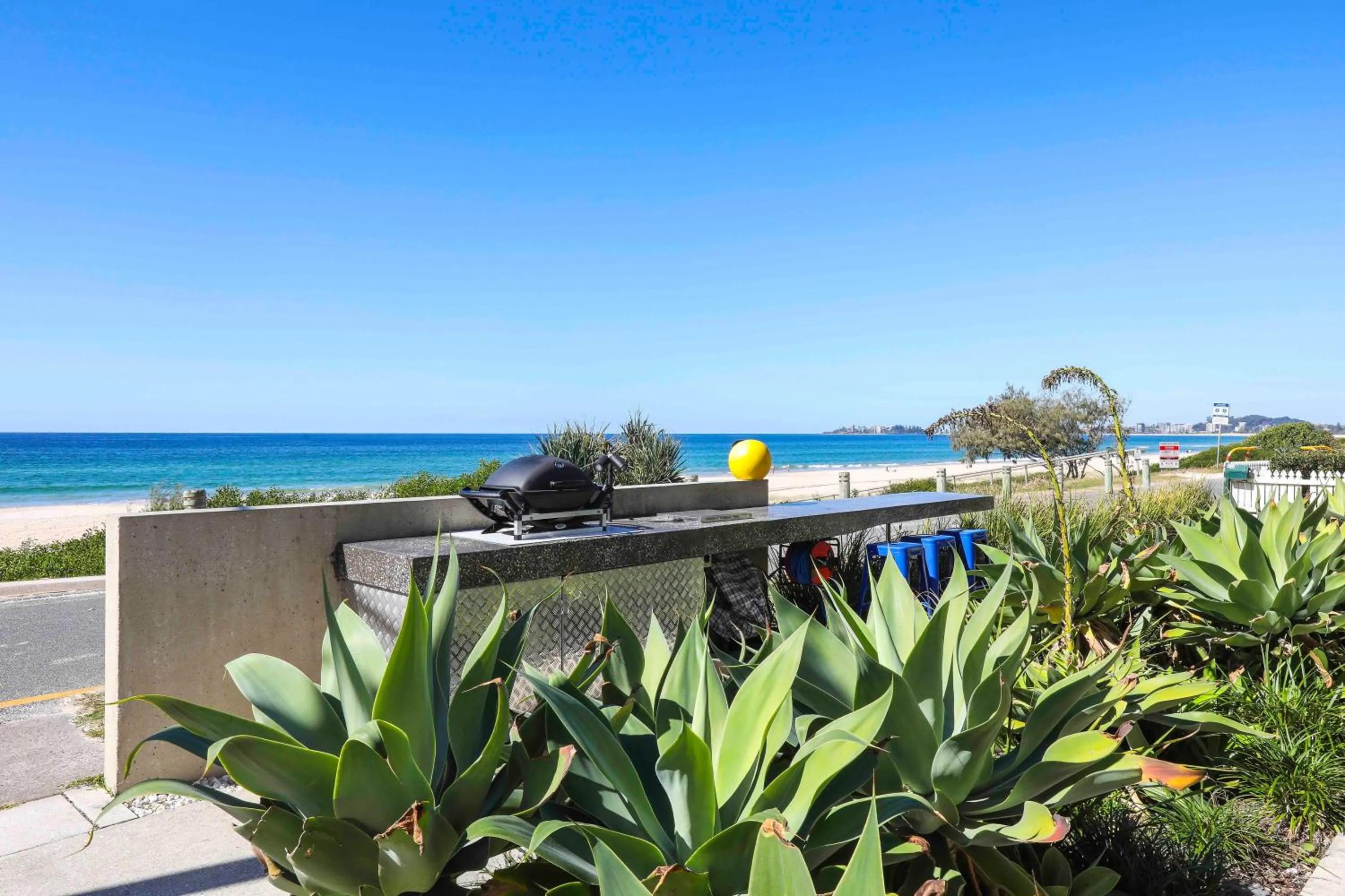BBQ facilities in Sandbox Apartments