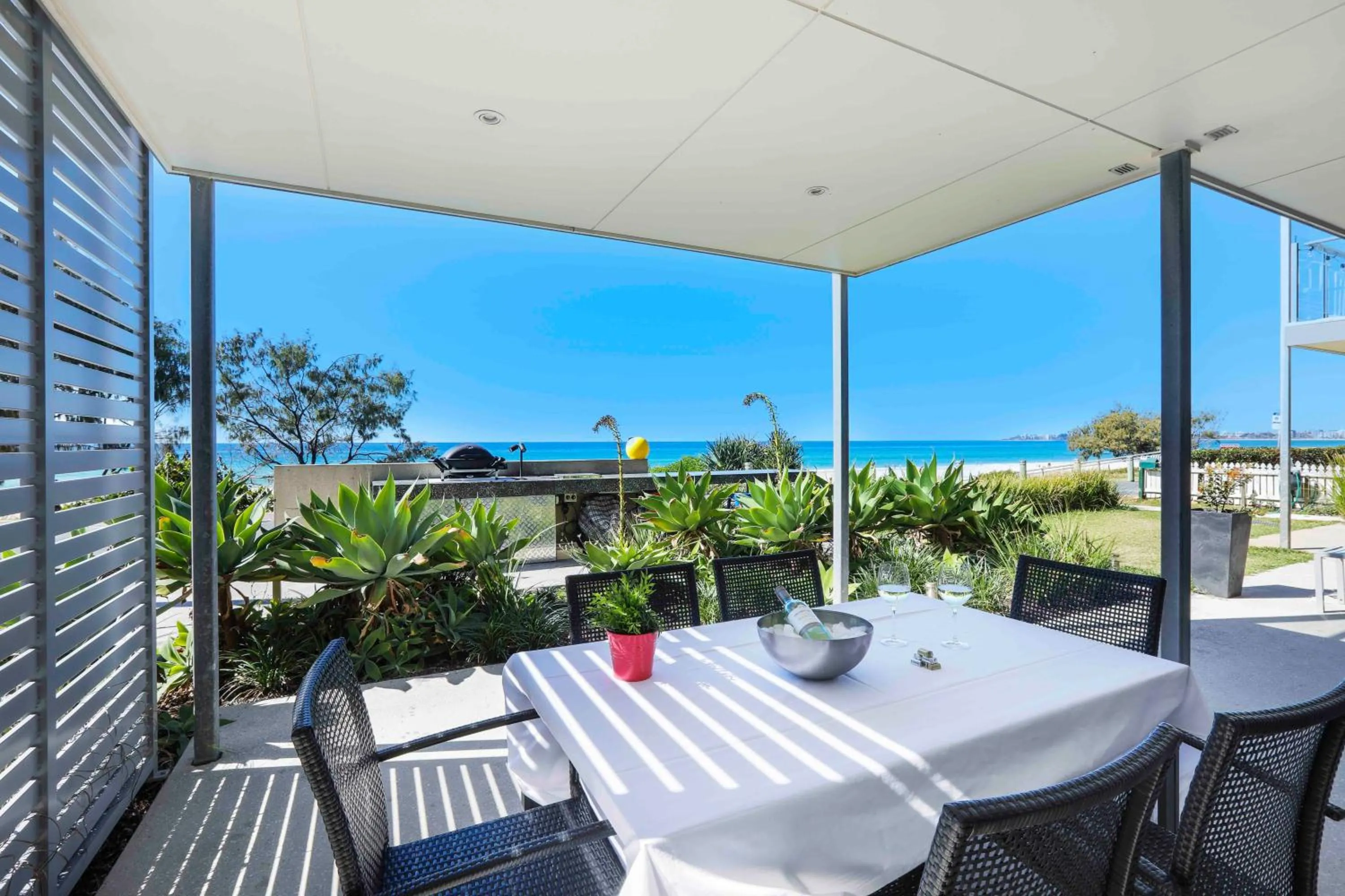 BBQ facilities in Sandbox Apartments