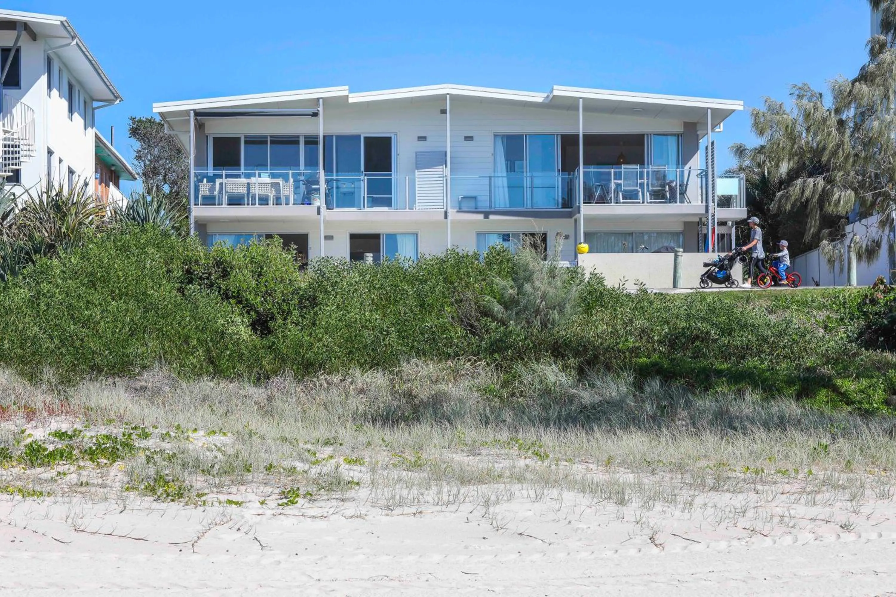 Facade/entrance in Sandbox Apartments
