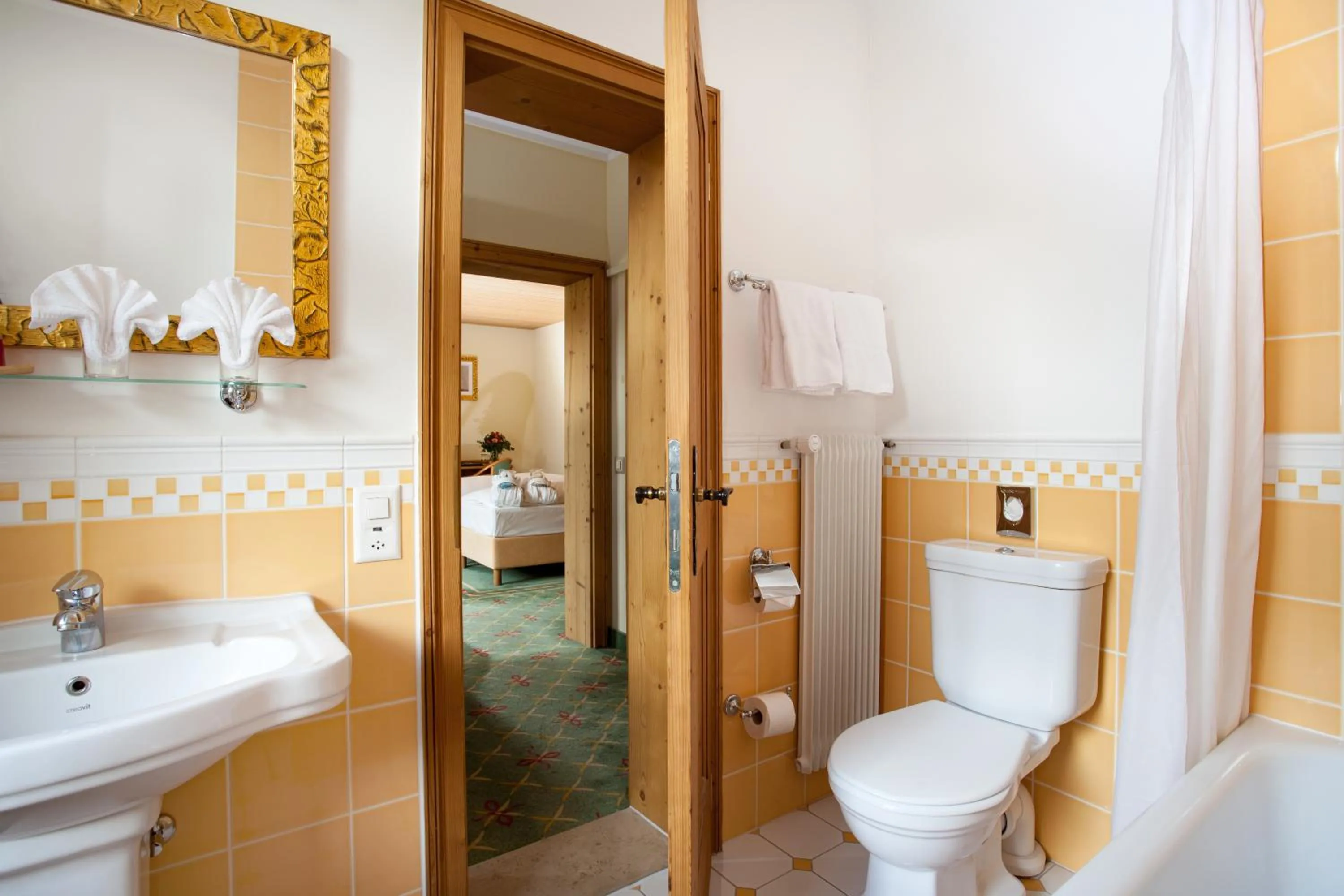 Toilet in Sporthotel Wildstrubel